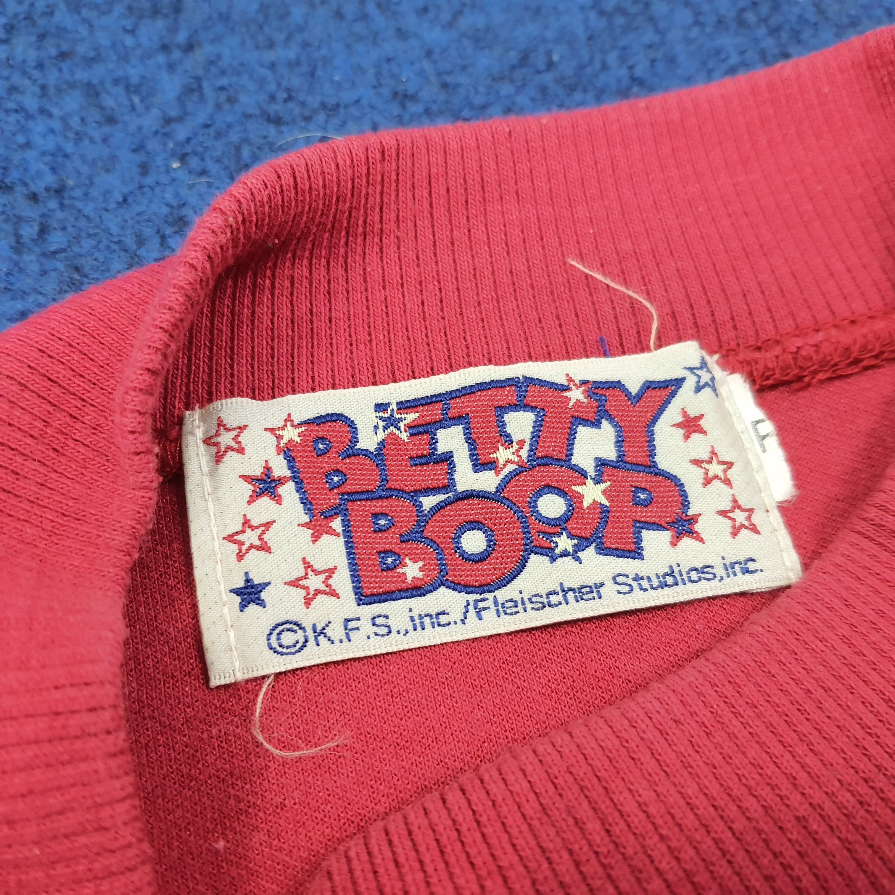 Vintage Vintage Betty Boop Sweatshirt C233N16 Size M / US 6-8 / IT 42-44 - 5 Thumbnail