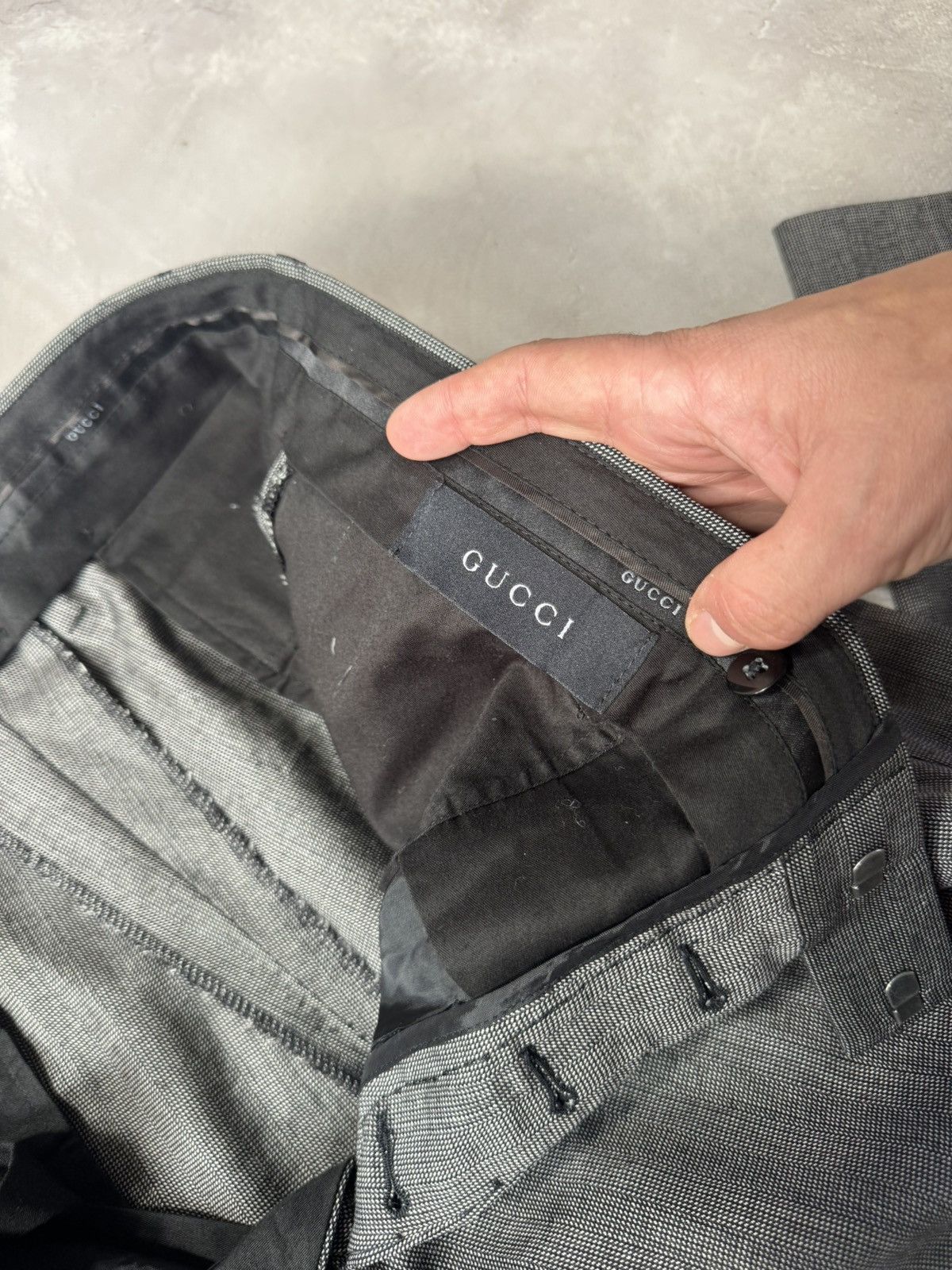 Gucci Gucci Distressed Trouser Pants Size 52R - 14 Thumbnail
