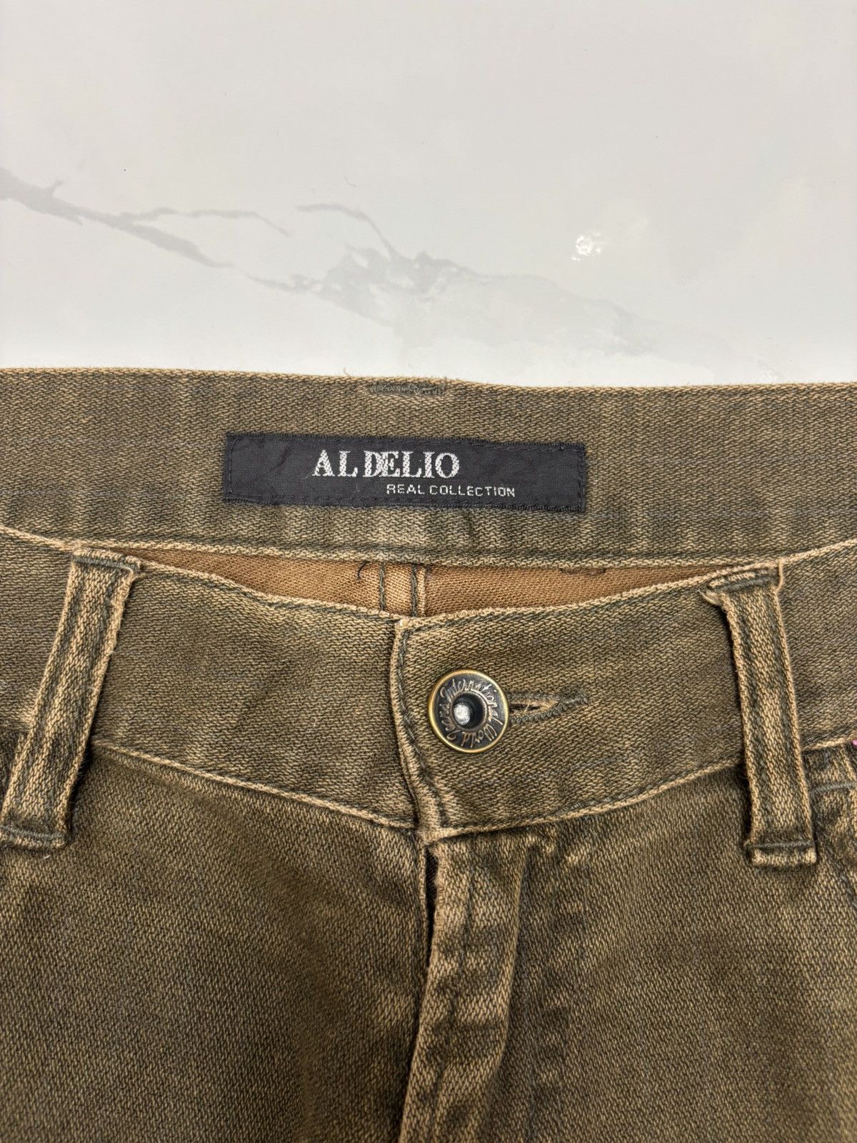 14th Addiction RUSTY BROWN VINTAGE ALDELIO DISTRESSED BROWN PANTS Size US 32 / EU 48 - 9 Thumbnail