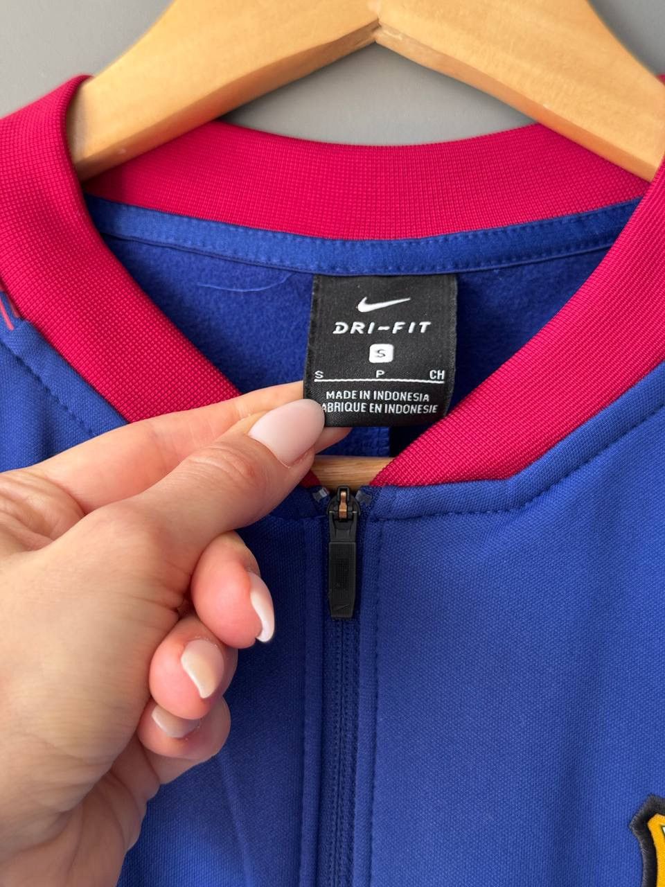 Nike Nike Barcelona Tracksuit Jacket + Track Pants Vintage Drill Size US S / EU 44-46 / 1 - 3 Thumbnail
