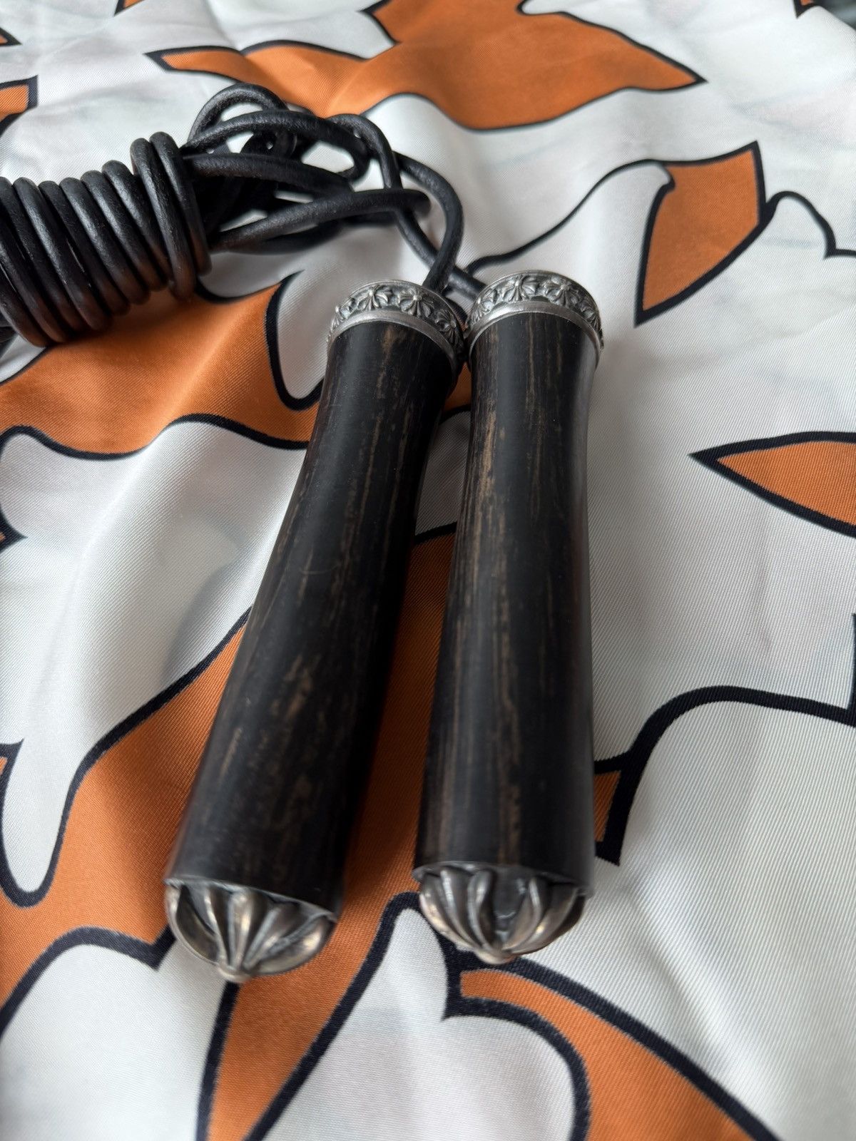 Chrome Hearts Chrome Hearts Ebony Wood Jump Rope Size ONE SIZE - 3 Thumbnail