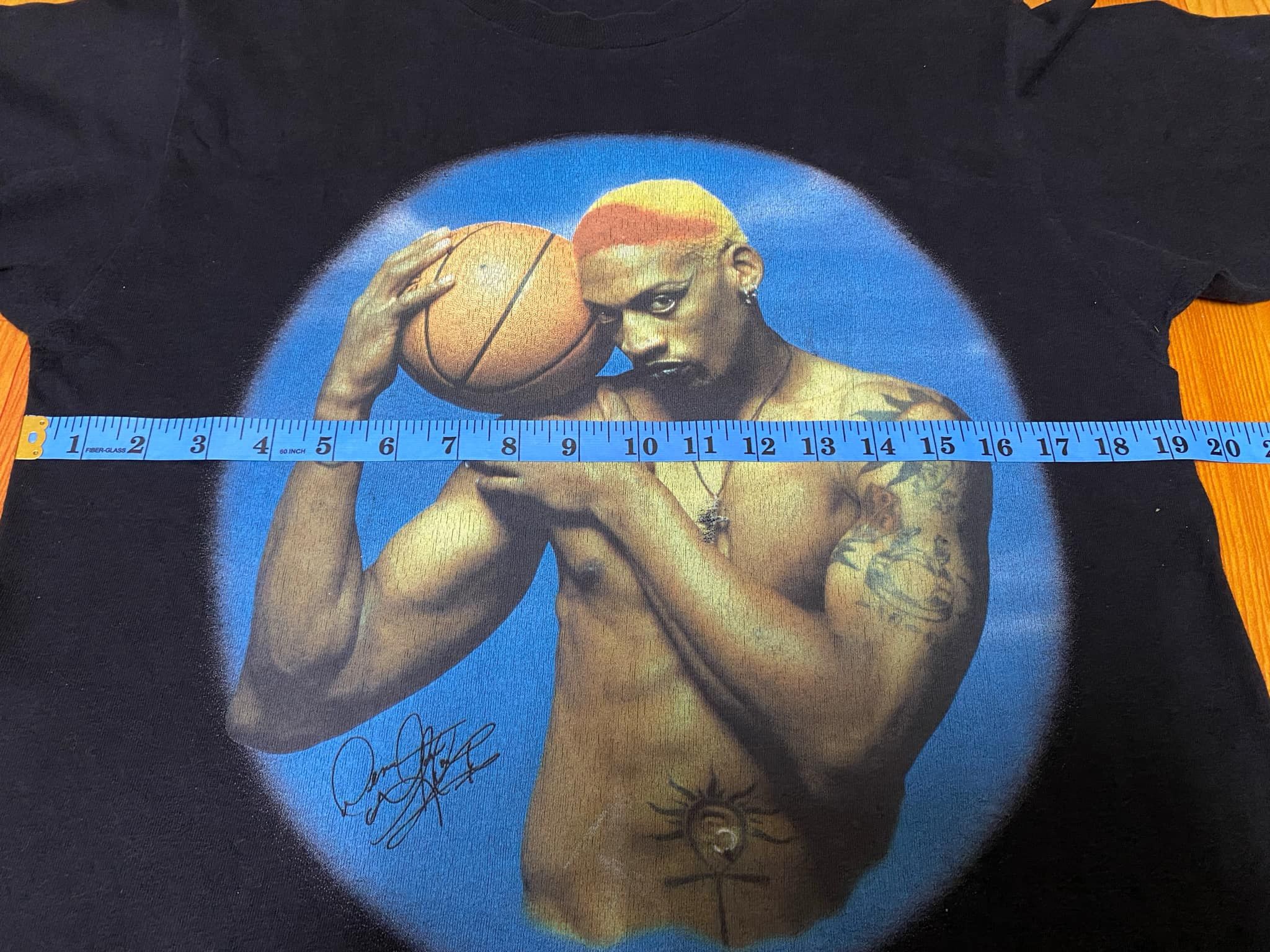 NBA Vintage 1996 Dennis Rodman NBA USA Tee Size US M / EU 48-50 / 2 - 8 Thumbnail