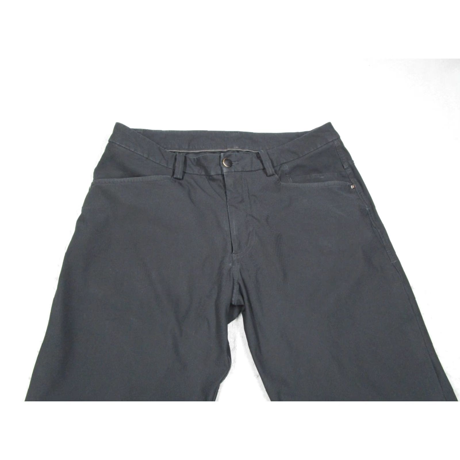 Lululemon Lululemon Men's Pants 32 Black ABC Classic Chino Flat Front 32x31 Slimming Pockets Casual Everyday Accessories Size US 32 / EU 48 - 2 Thumbnail