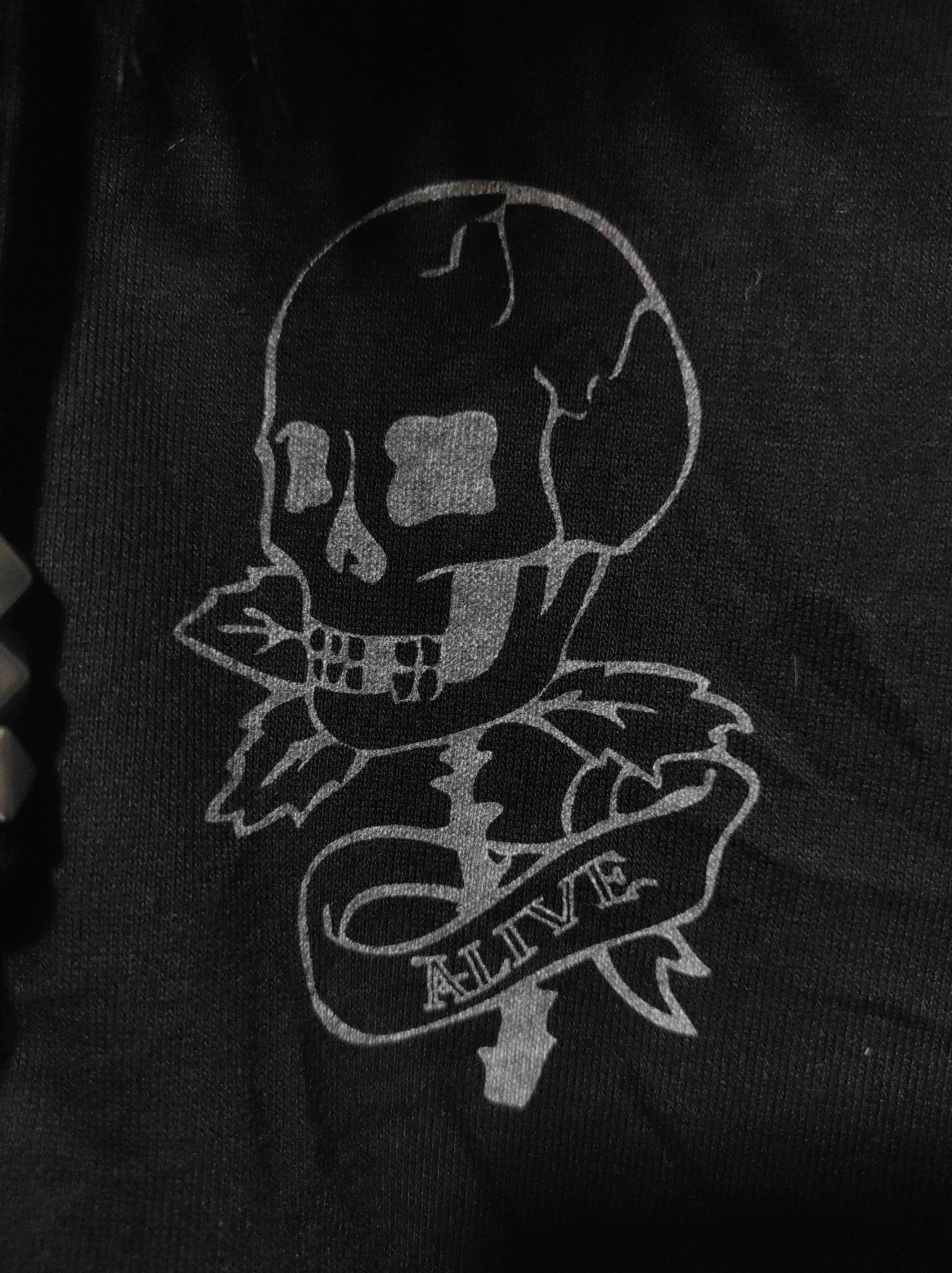 Le Grande Bleu (L.G.B.) Glad News Skull studed Zip Fur Hoodie LGB IfSixWasNine style Size US S / EU 44-46 / 1 - 6 Thumbnail