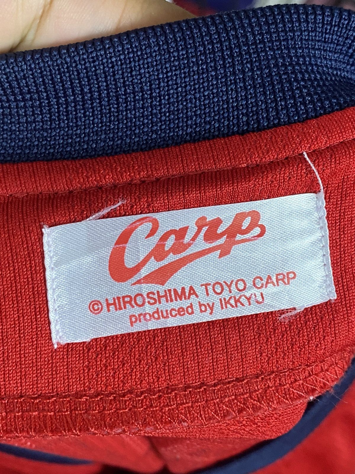 MLB × Vintage Carp Hiroshima Toyo Carp jersey Size US L / EU 52-54 / 3 - 15 Thumbnail