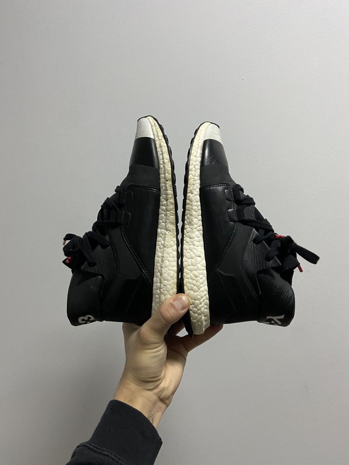 Nike × Vintage Y-3 yohji Yamamoto adidas hi top sneakers vintage boost Size US 8 / EU 41 - 8 Thumbnail