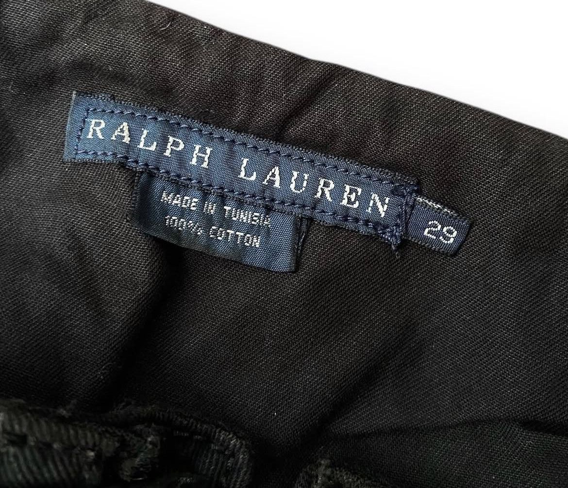 Polo Ralph Lauren 2000s Ralph Lauren Studded Hybrid Leather Biker Lgb Ifsix Size US 30 / EU 46 - 8 Thumbnail