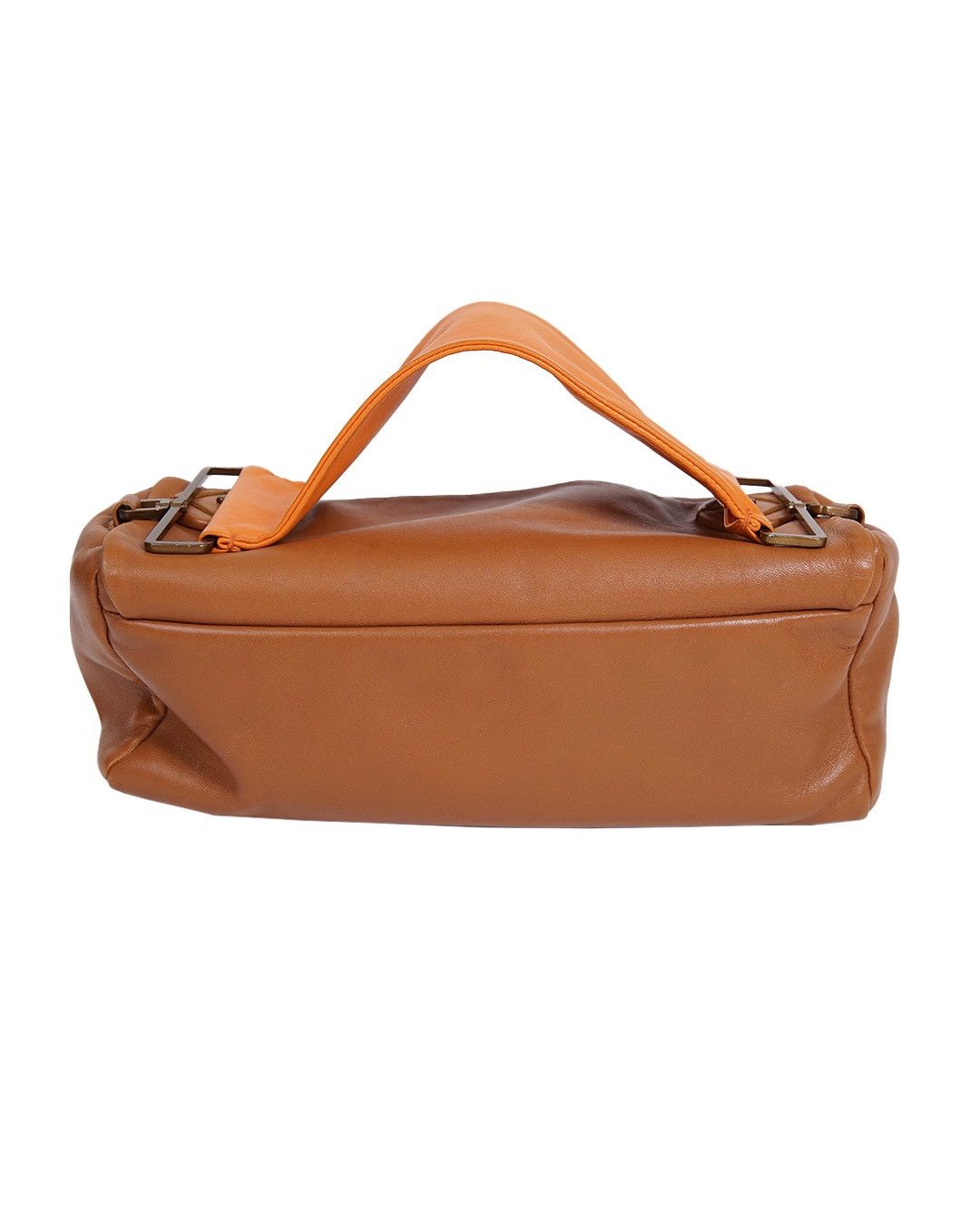 Prada Prada S/S2001 Leather Bag in Brown/Orange Size ONE SIZE - 5 Thumbnail