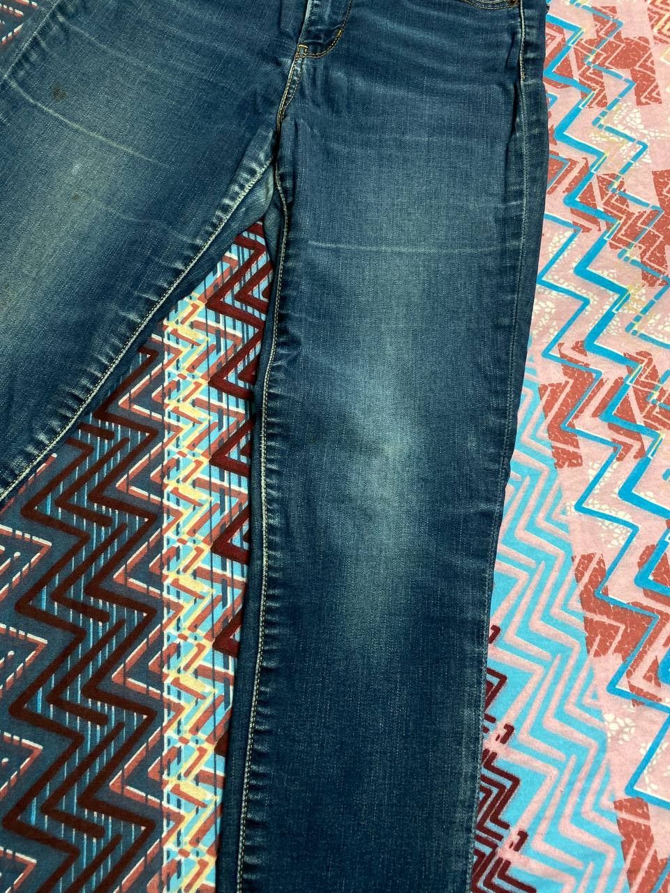 Levi's × Vintage Levi's 721 Skinny Cropped Denim Jeans Size 28" / US 6 / IT 42 - 9 Thumbnail