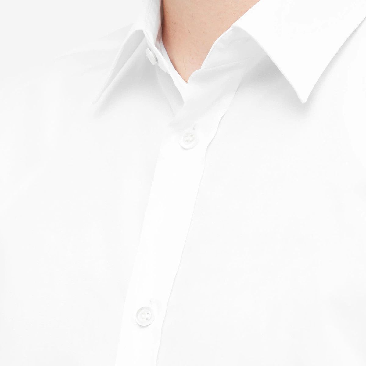 Maison Margiela oc11z0925 Classic Short Sleeve Shirt in White Size US L / EU 52-54 / 3 - 5 Thumbnail