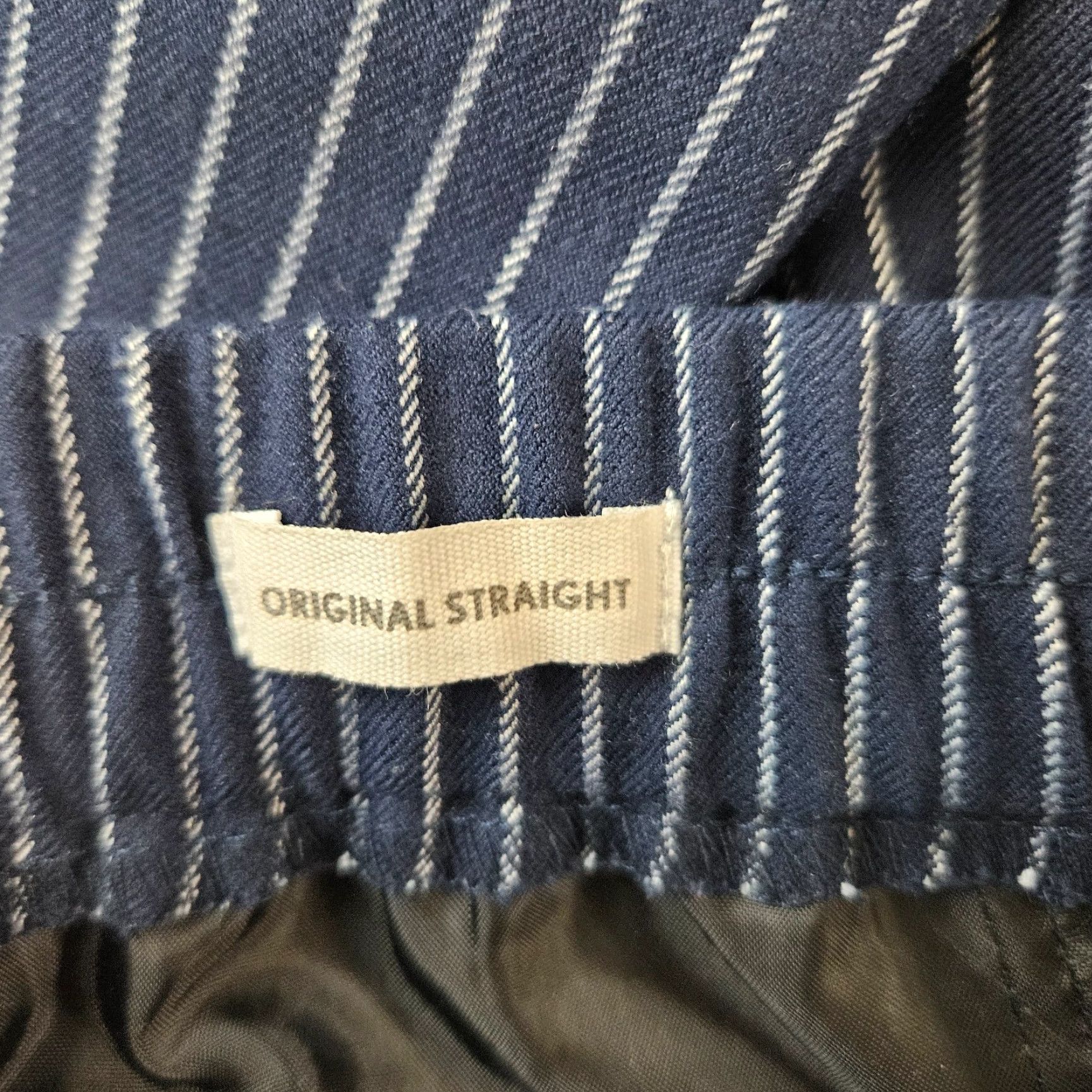 Loft LOFT Ann Taylor Womens Original Straight Cropped Pants Sz 10 Blue White Stripe Size 32" / US 10 / IT 46 - 7 Thumbnail