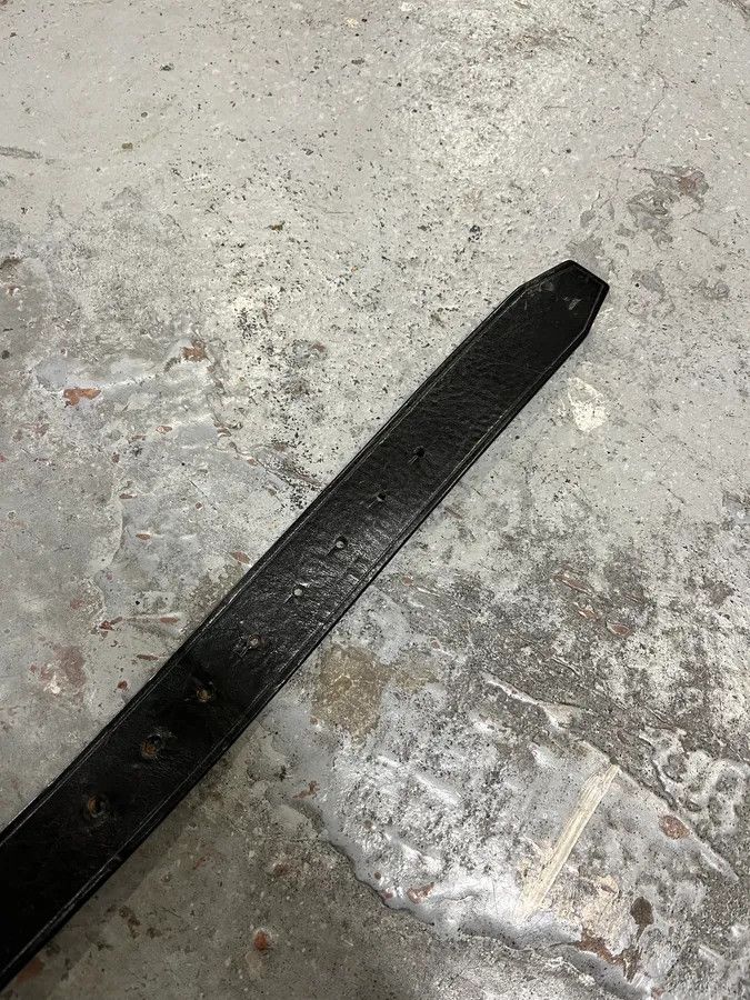 Dsquared2 2000s Dsquared2 Black Leather Ski Buckle Belt Size ONE SIZE - 7 Thumbnail
