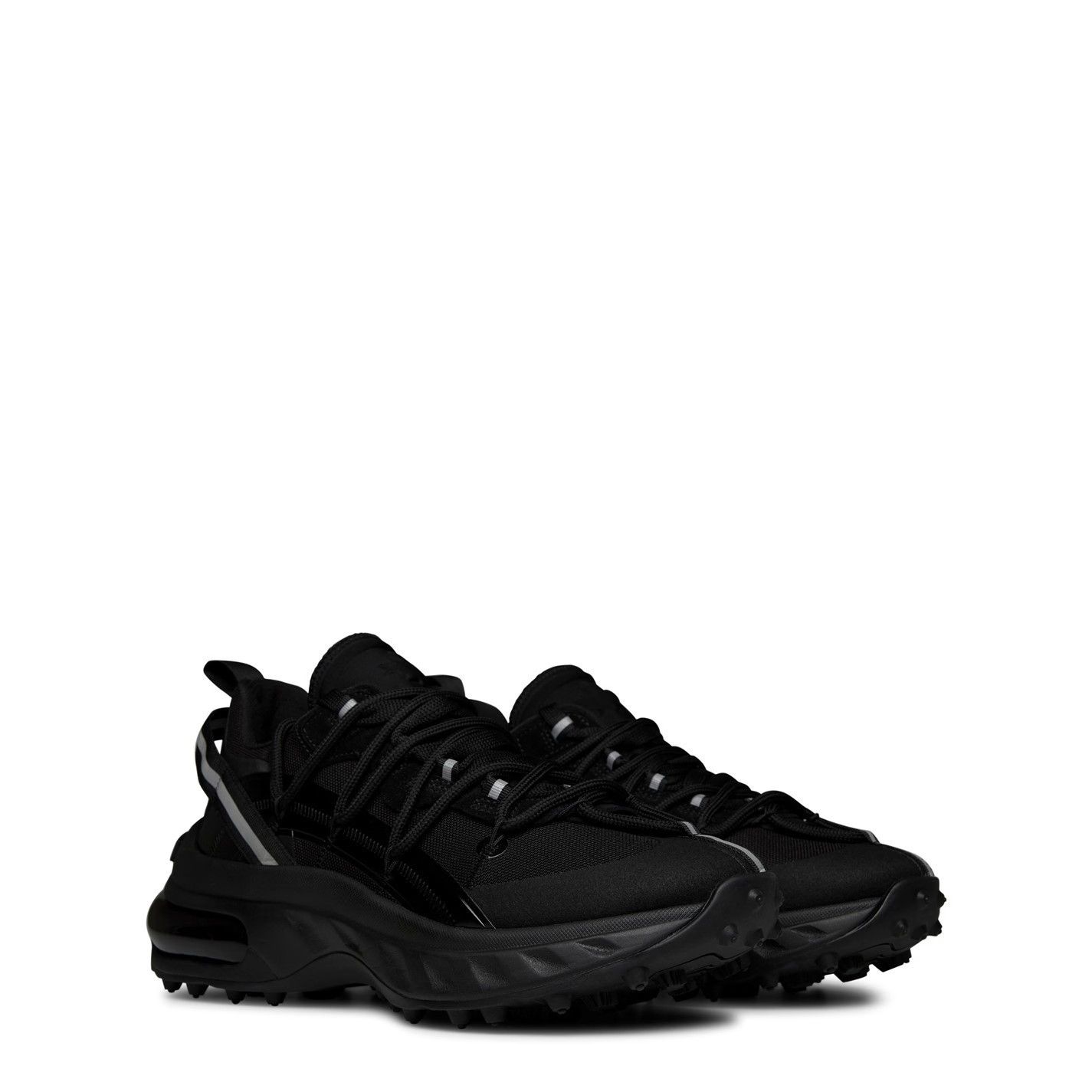 Dsquared2 o1g2r1mq0426 Ultra Bubble Chunky Trainers in Black Size US 11 / EU 44 - 3 Thumbnail
