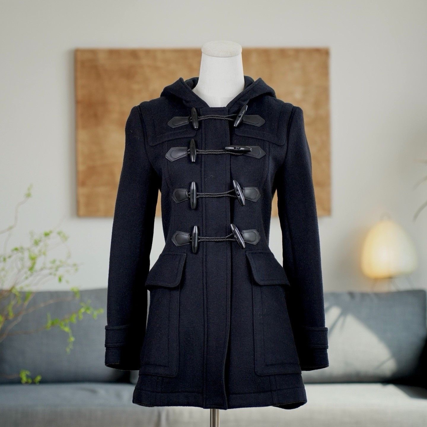 Burberry Burberry Black Coat us_6 Women Size M / US 6-8 / IT 42-44 - 1 Thumbnail