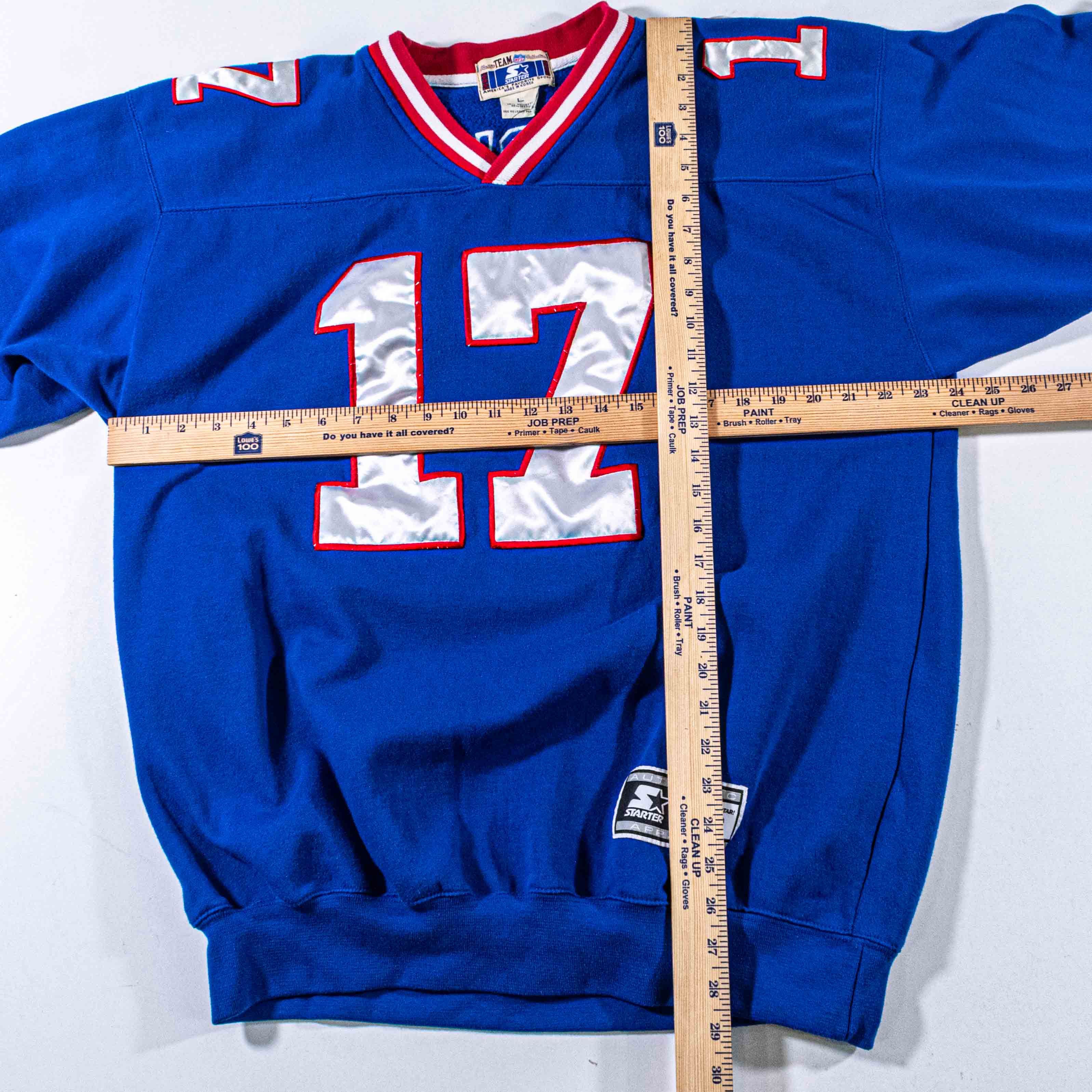 Starter 90s Starter New York Giants Dave Brown Sweatshirt Jersey NFL Size US L / EU 52-54 / 3 - 3 Thumbnail