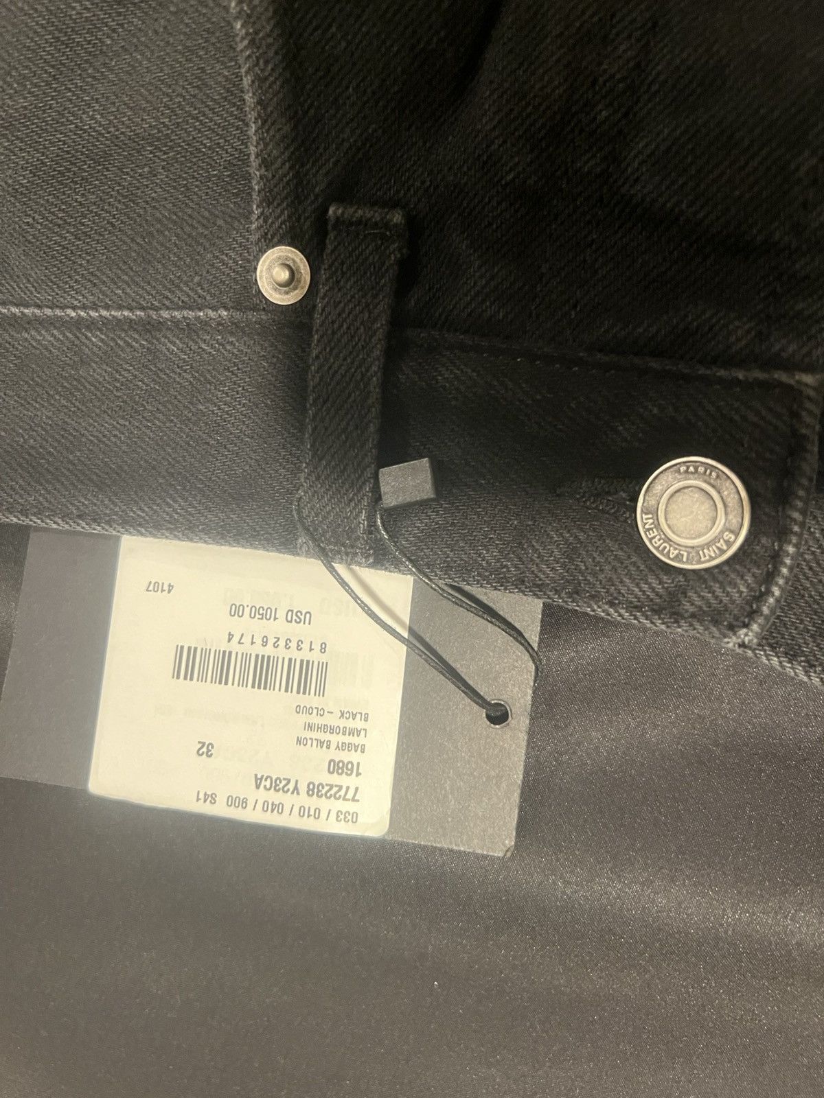 Saint Laurent Paris Saint Laurent men’s oversized jeans. 32/M. $1050 Size US 32 / EU 48 - 13 Thumbnail