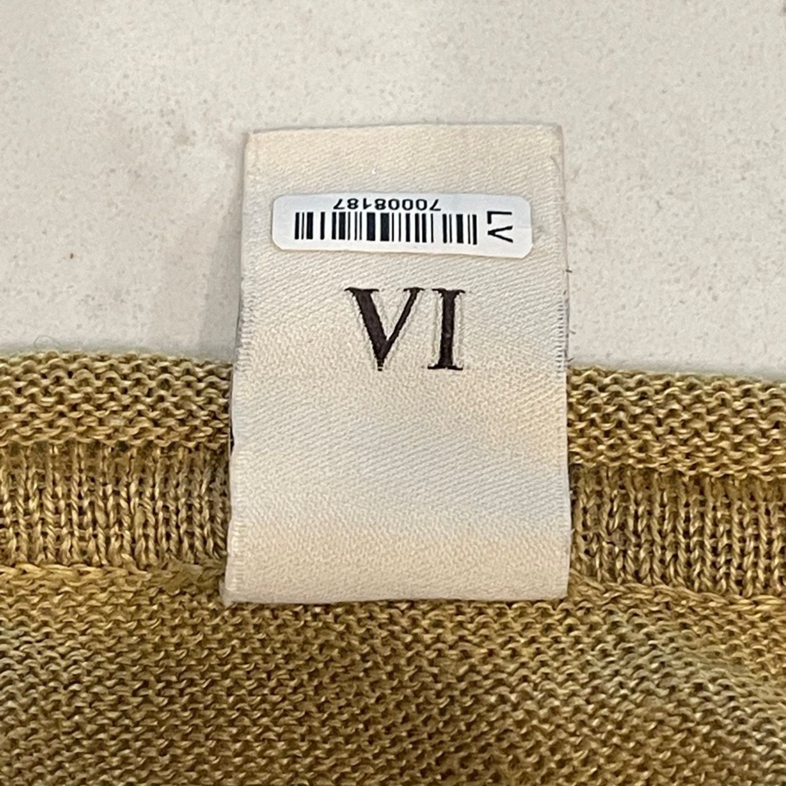GRP GRP Knit short sleeve henley tee in military green linen Size US L / EU 52-54 / 3 - 10 Thumbnail