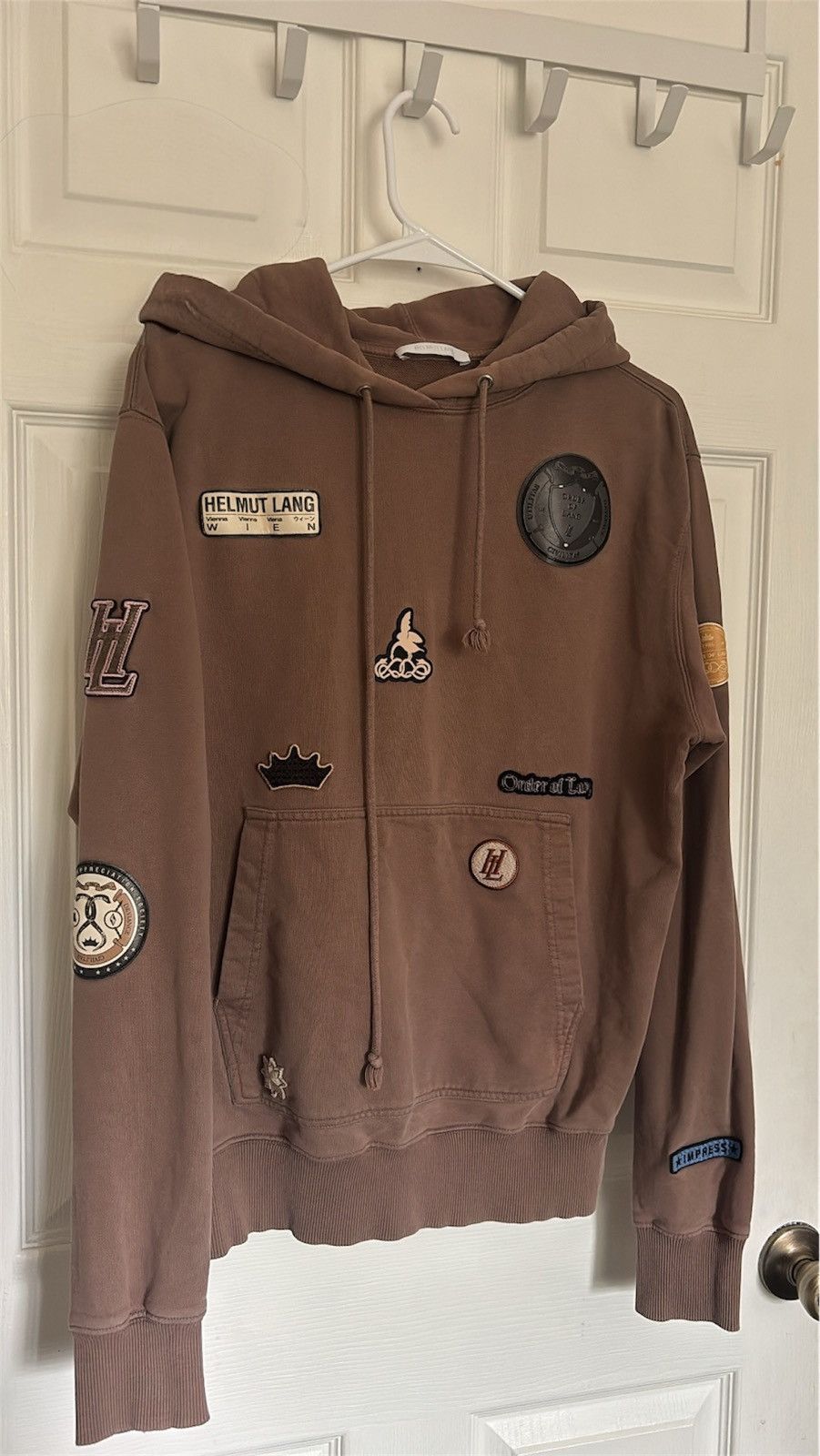 Helmut Lang Helmut Lang Patch Hoodie Size US XS / EU 42 / 0 - 1 Thumbnail