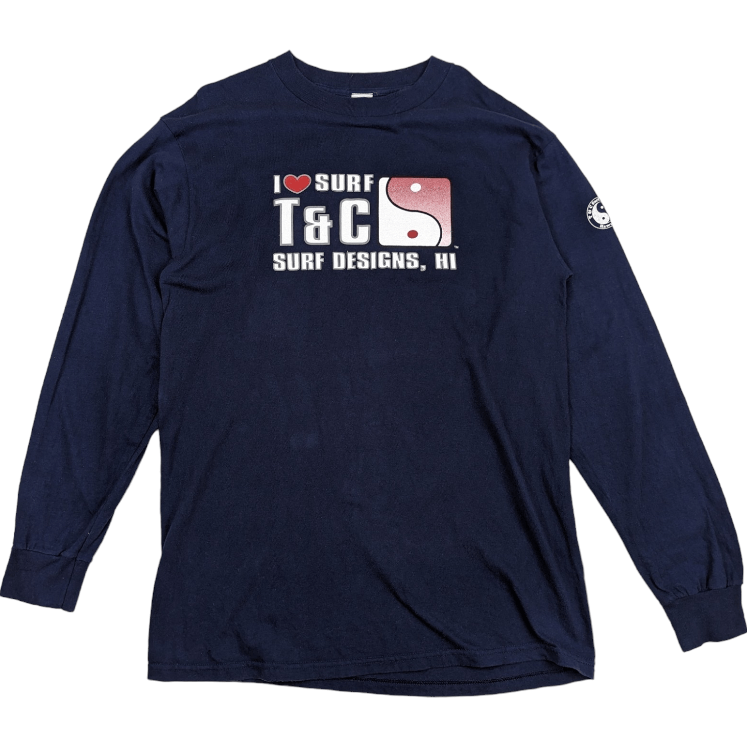 Vintage Vintage 90's T&C Surf Designs Long Sleeve T-Shirt Sweatshirt Size US L / EU 52-54 / 3 - 3 Thumbnail