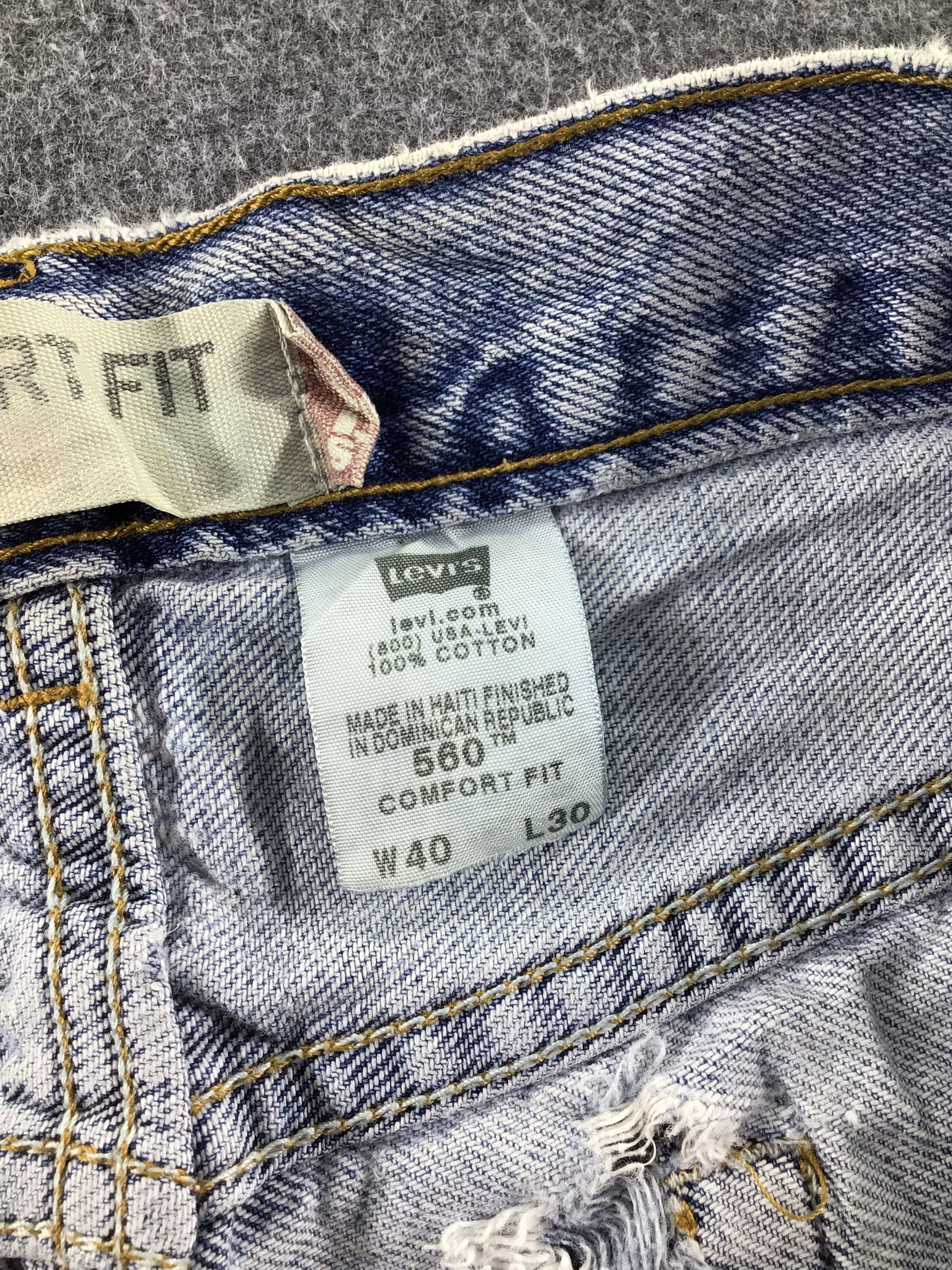 Levi's Vintage Levis 560 Jeans - J529 Size US 39 - 10 Thumbnail