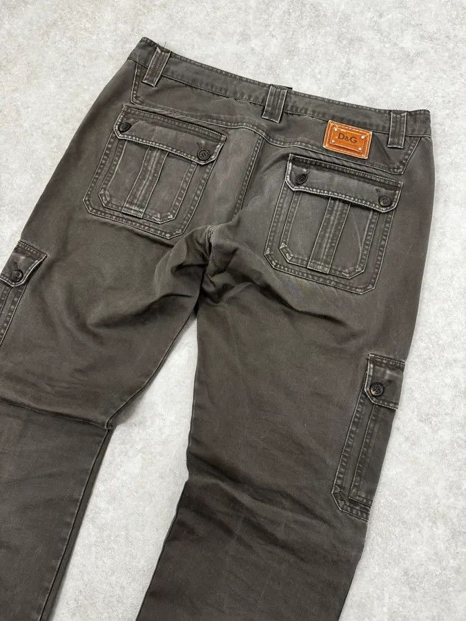Dolce & Gabbana SS2008 Dolce & Gabbana Multi Pockets Olive Cargo Pants Size US 34 / EU 50 - 7 Thumbnail