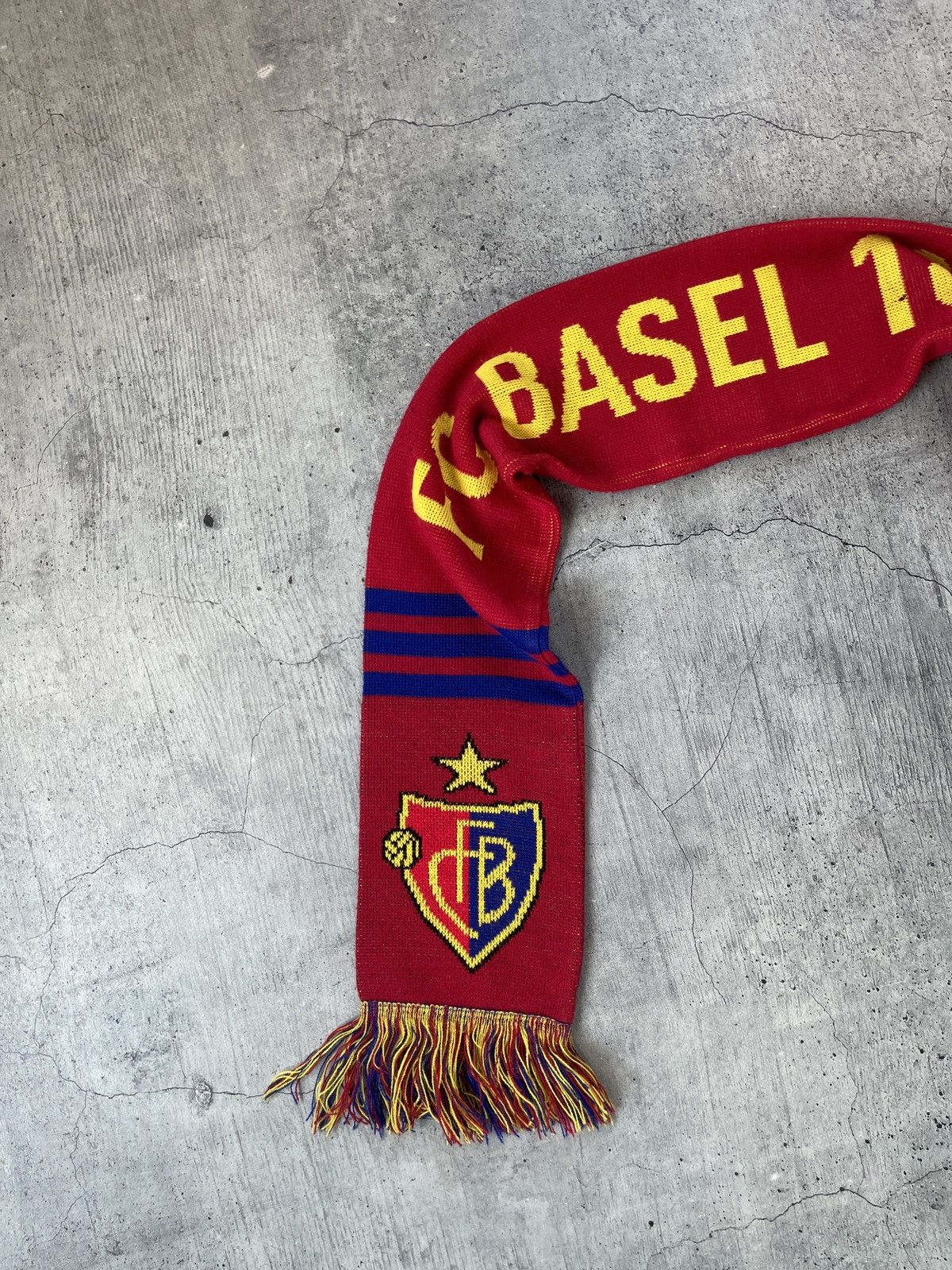 Vintage 2012 | Champions League | Basel adidas Soccer Scarf Size ONE SIZE - 2 Thumbnail