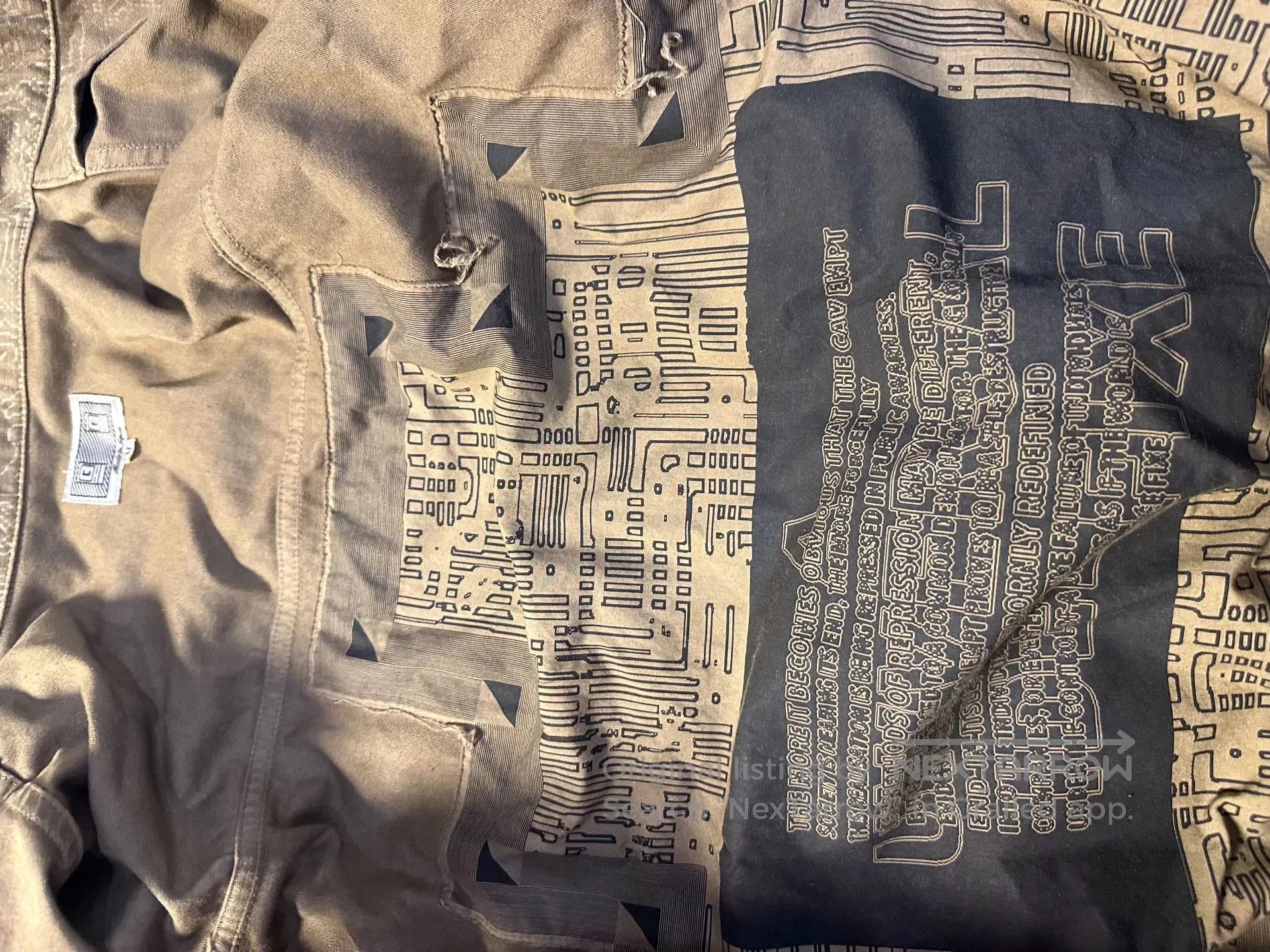 Cav Empt C.E/CAVEMPT Yellow Noise Jacket. Size US M / EU 48-50 / 2 - 4 Thumbnail