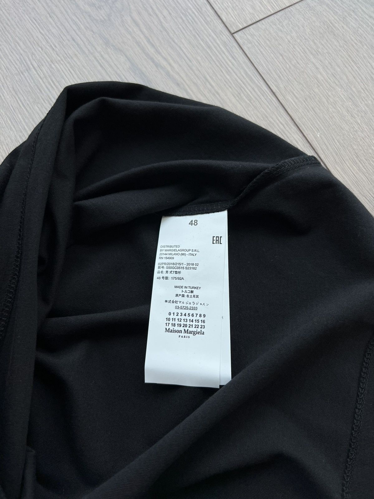 Maison Margiela Maison Margiela Stereotype Tee Black 48 Size US M / EU 48-50 / 2 - 5 Thumbnail