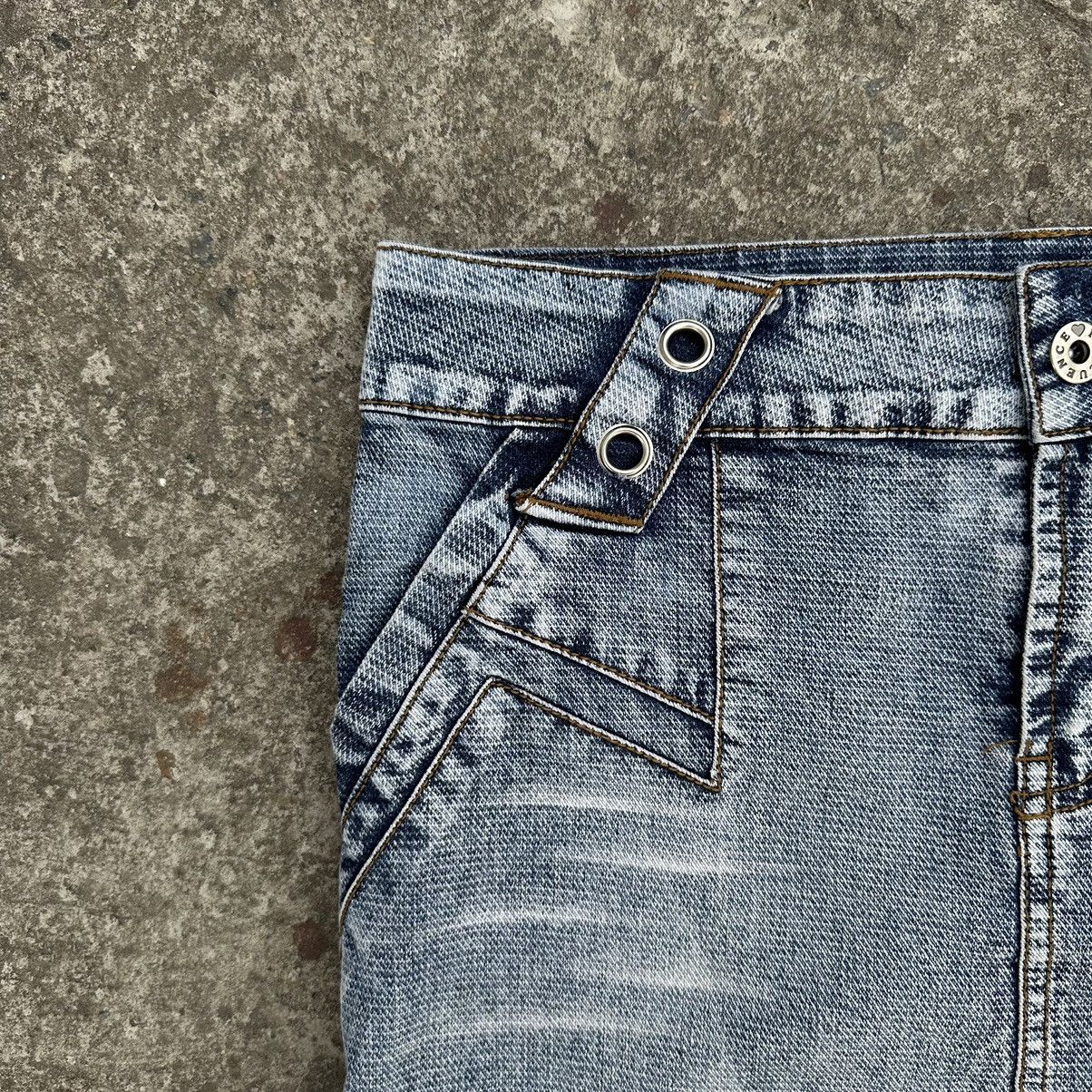 Japanese Brand × Vintage Vintage Japanese Style Mini Skirt Grunge Avant-garde Y2K 00s Size 32" / US 10 / IT 46 - 4 Thumbnail