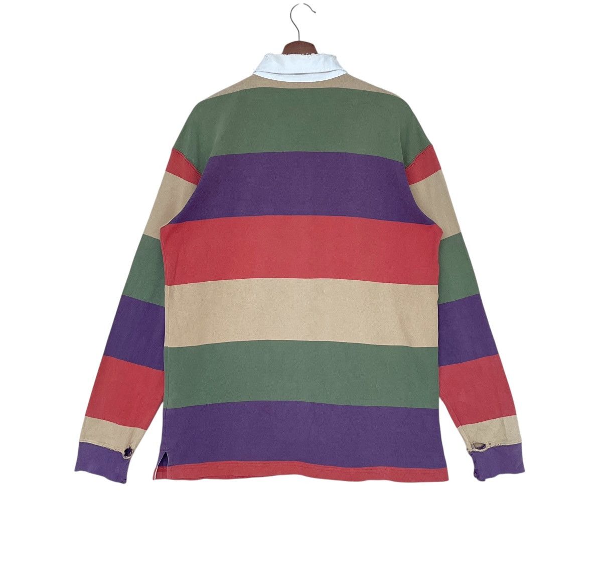Columbia × Vintage Vintage Brand Columbia Stripe Rugby Shirt 2000s Size US XL / EU 56 / 4 - 2 Thumbnail