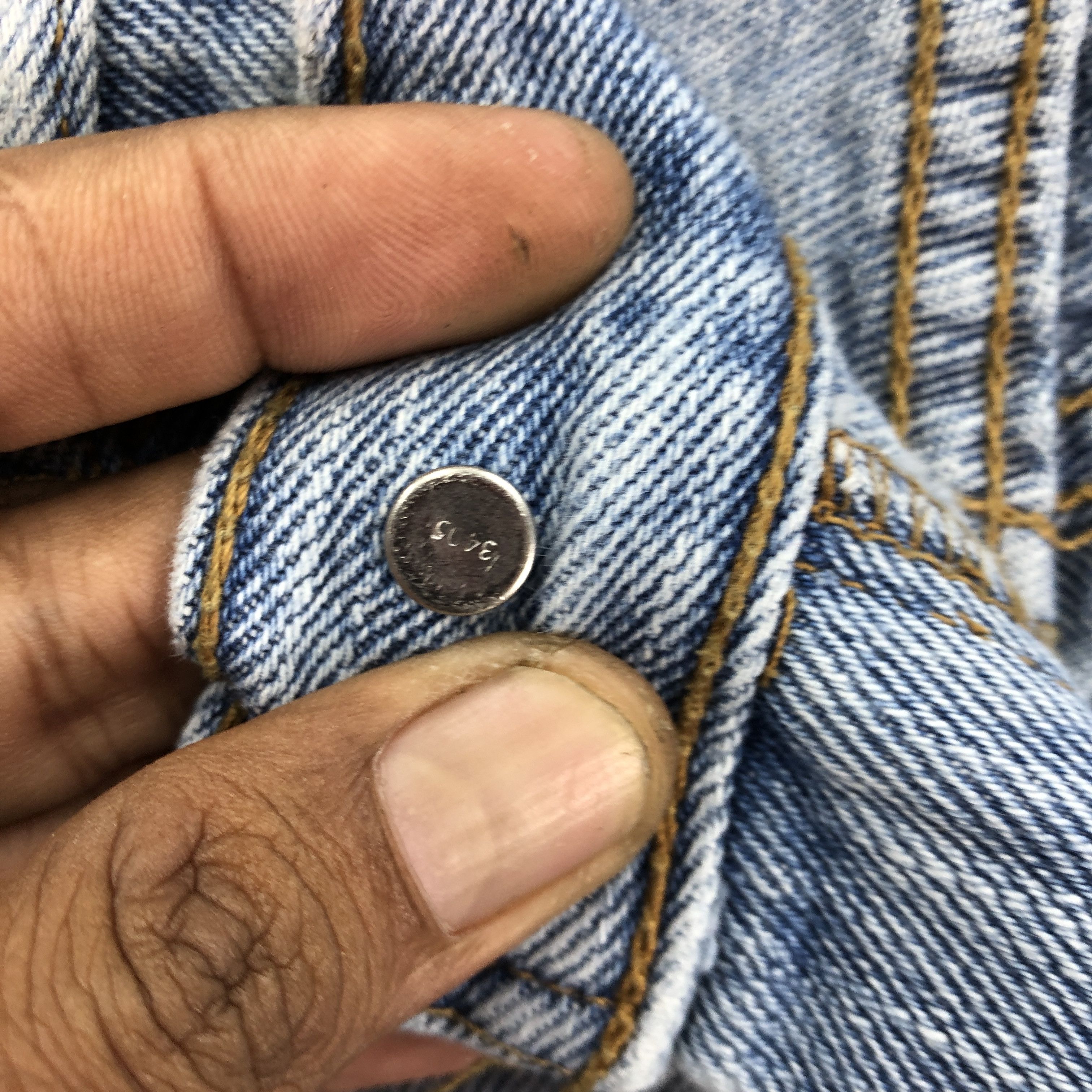Levi's Vintage Y2K Levis 550 Light Wash Jeans Levi's Faded Denim Size US 32 / EU 48 - 7 Thumbnail