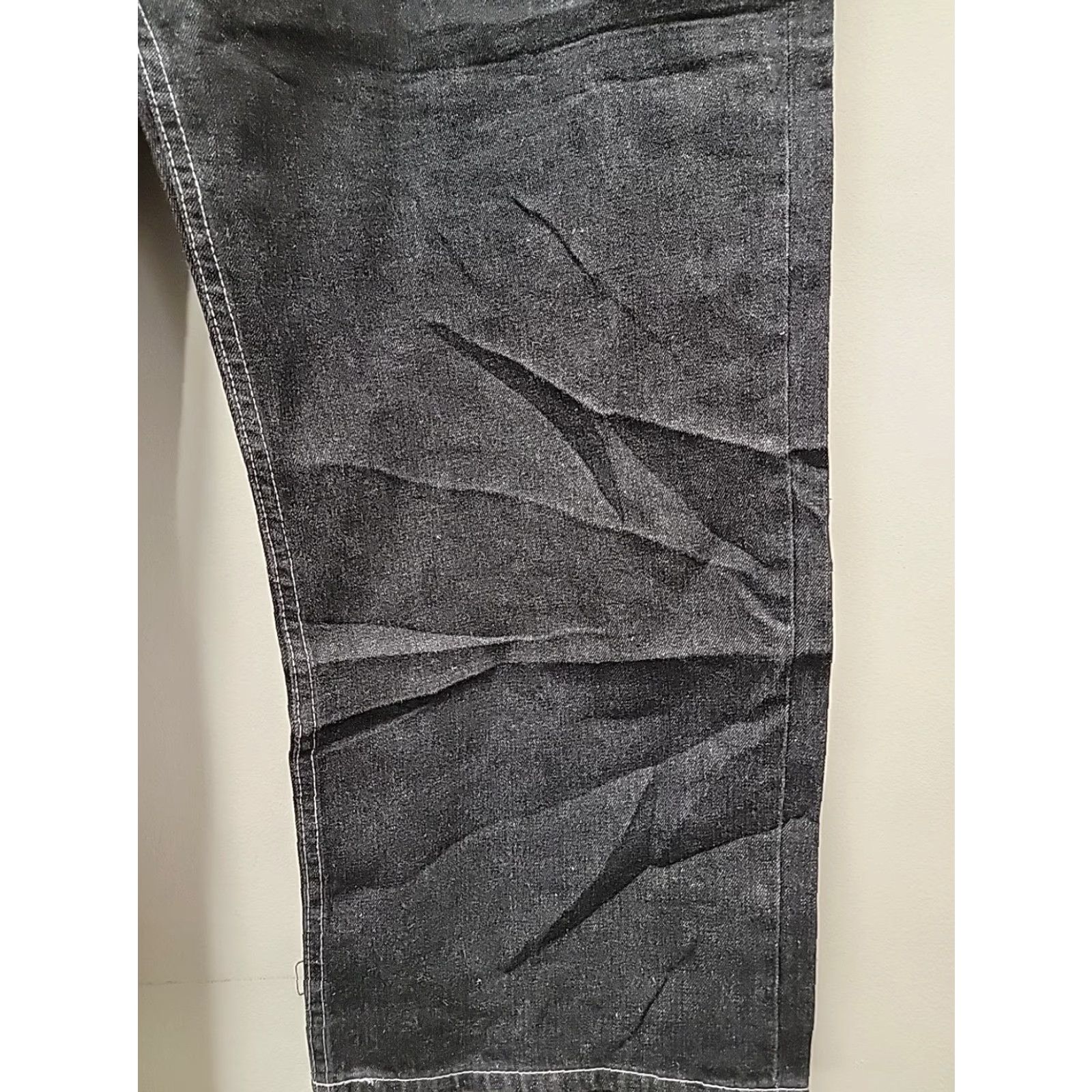 Vintage VINTAGE Black Phat Farm Denim Jeans Mens Wide-Leg 44x32 Cotton Blend 46x32 Inseam 32in Regular Computer-? Size US 44 / EU 60 - 7 Thumbnail