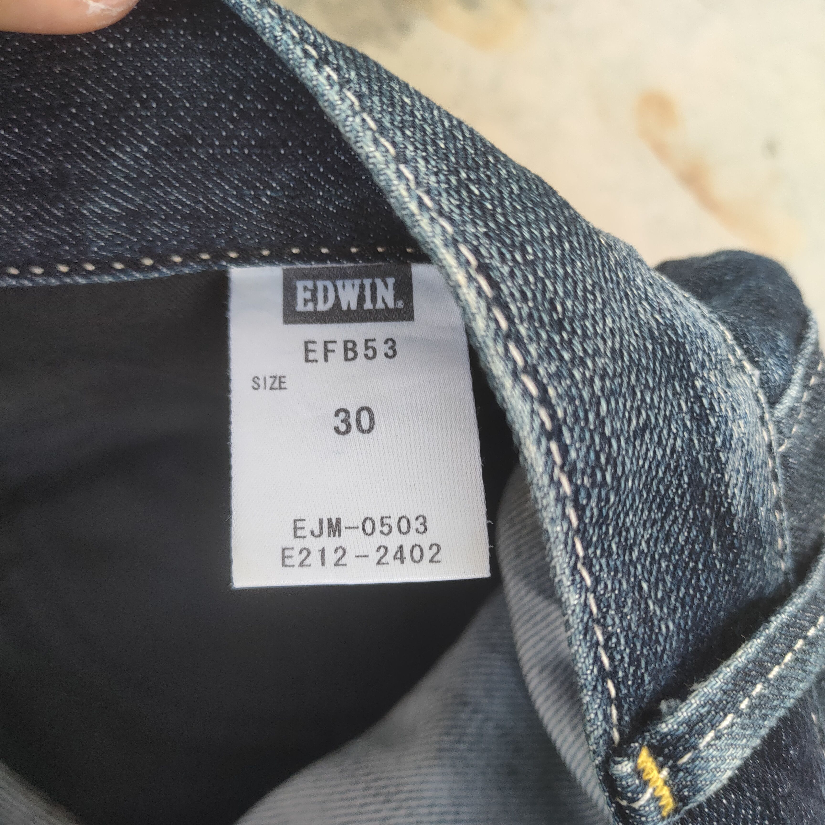 Edwin W32 VINTAGE EDWIN FADED DISTRESSED JEAN DENIM PANTS Size US 32 / EU 48 - 12 Thumbnail