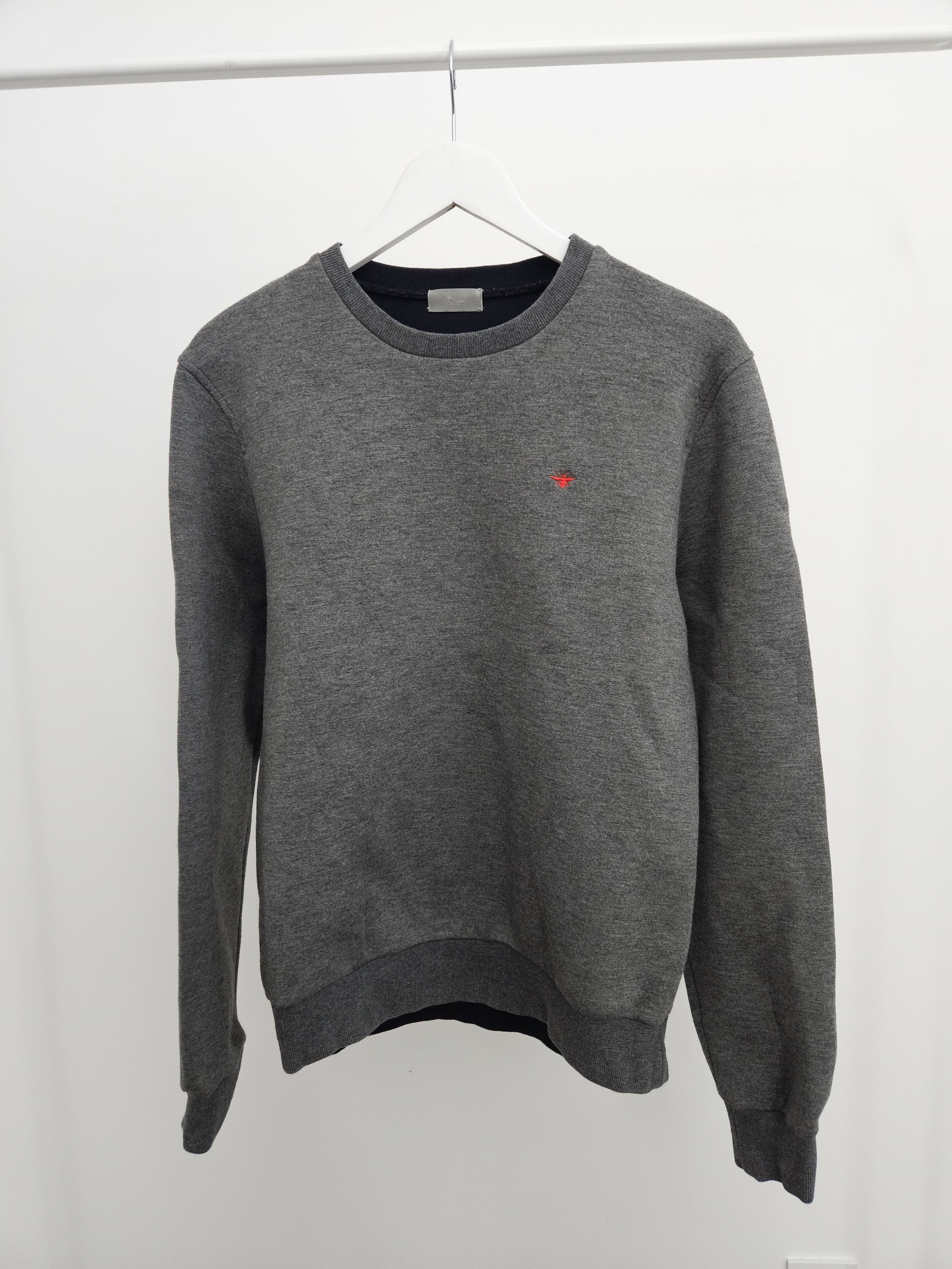 Dior Dior embroidered bee double face crewneck sweatshirt Size US M / EU 48-50 / 2 - 1 Thumbnail