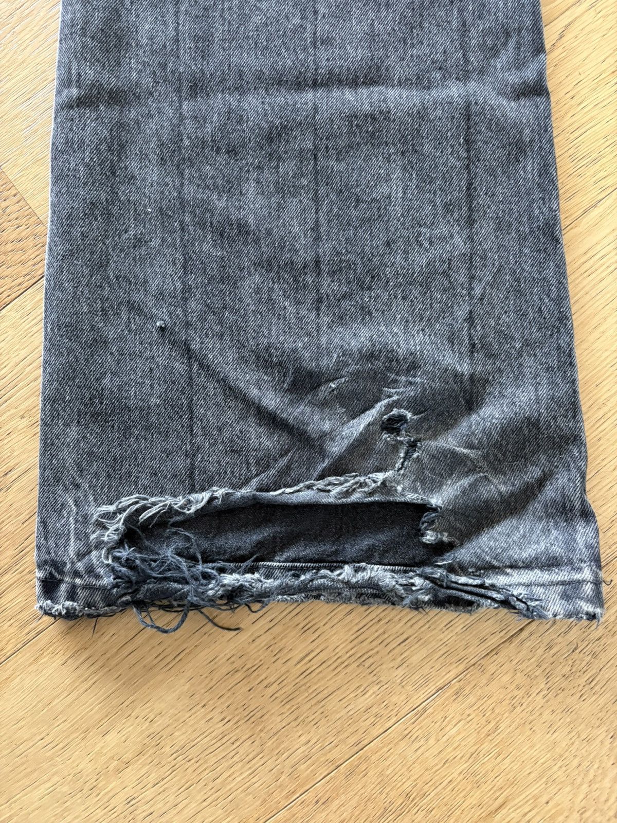 Balenciaga Balenciaga Fall22 Lost Tape Flared Denim Size US 31 - 7 Thumbnail