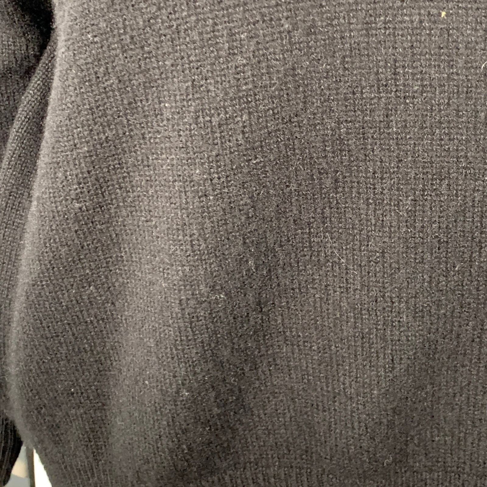 Jil Sander JIL SANDER Size XL Black Cashmere Crew Neck Sweater Size XL / US 12-14 / IT 48-50 - 5 Thumbnail