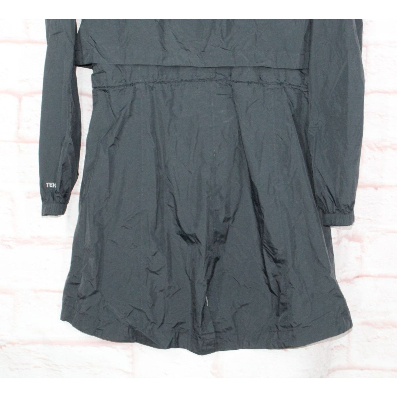 L.L. Bean LL Bean Womens Hooded Full Zip Windbreaker Long Jacket Size L / US 10 / IT 46 - 5 Thumbnail