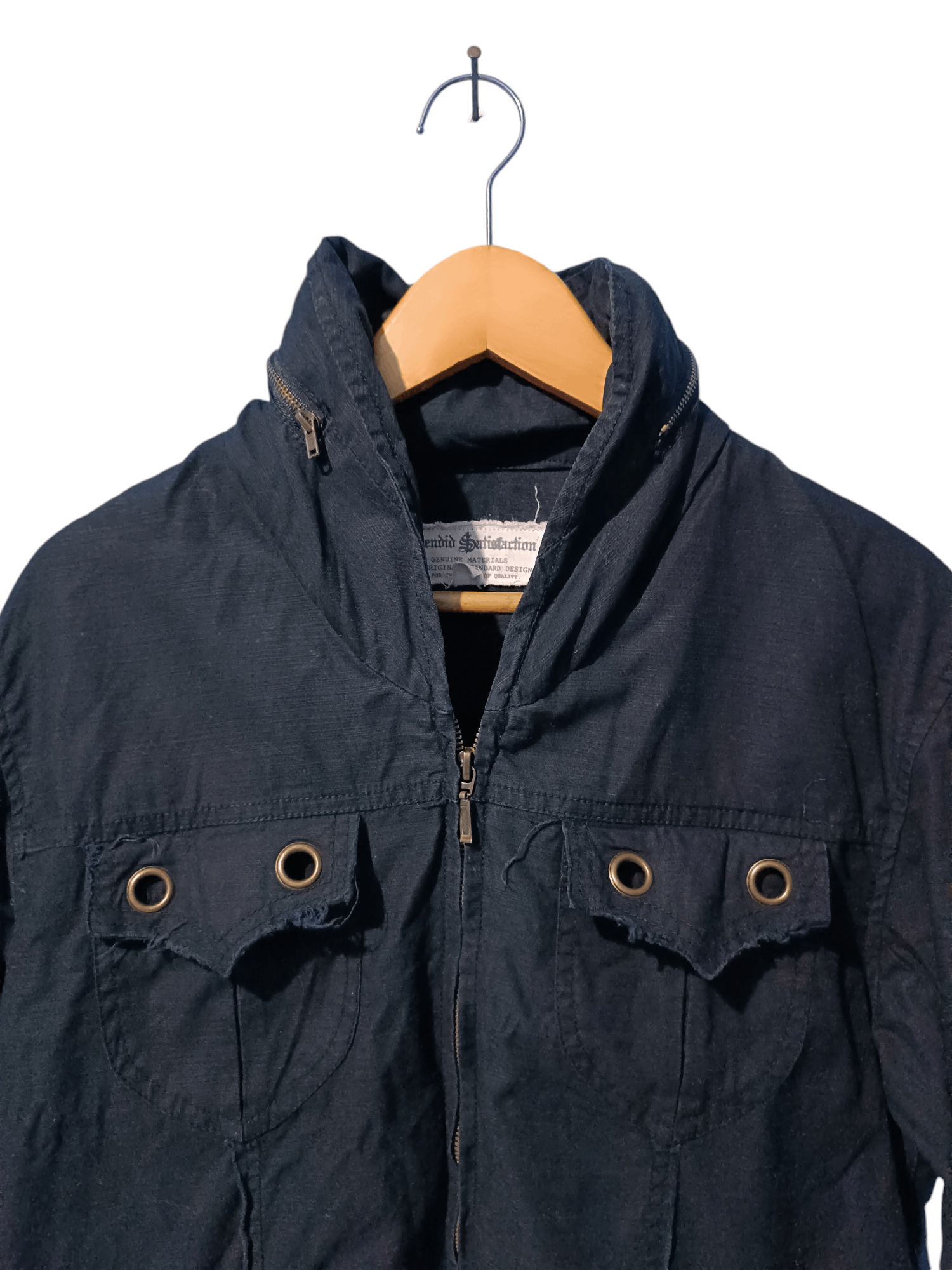 Japanese Brand Splendid Satisfaction Parachut Cargo Jacket Style L.G.B Size US M / EU 48-50 / 2 - 2 Thumbnail