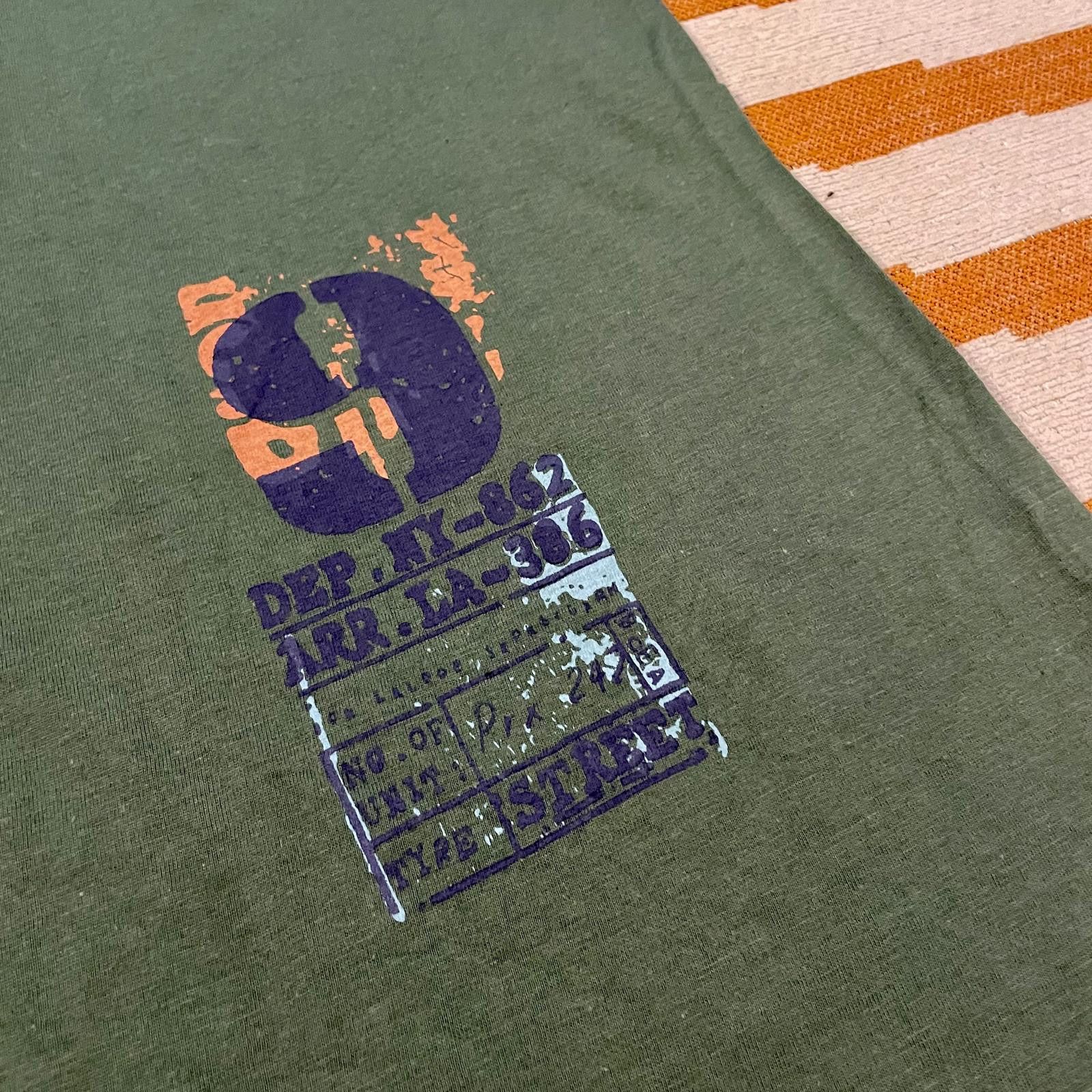 Designer Lifeway 90s Graphic Stencil T-Shirt XXL Size US XXL / EU 58 / 5 - 4 Thumbnail