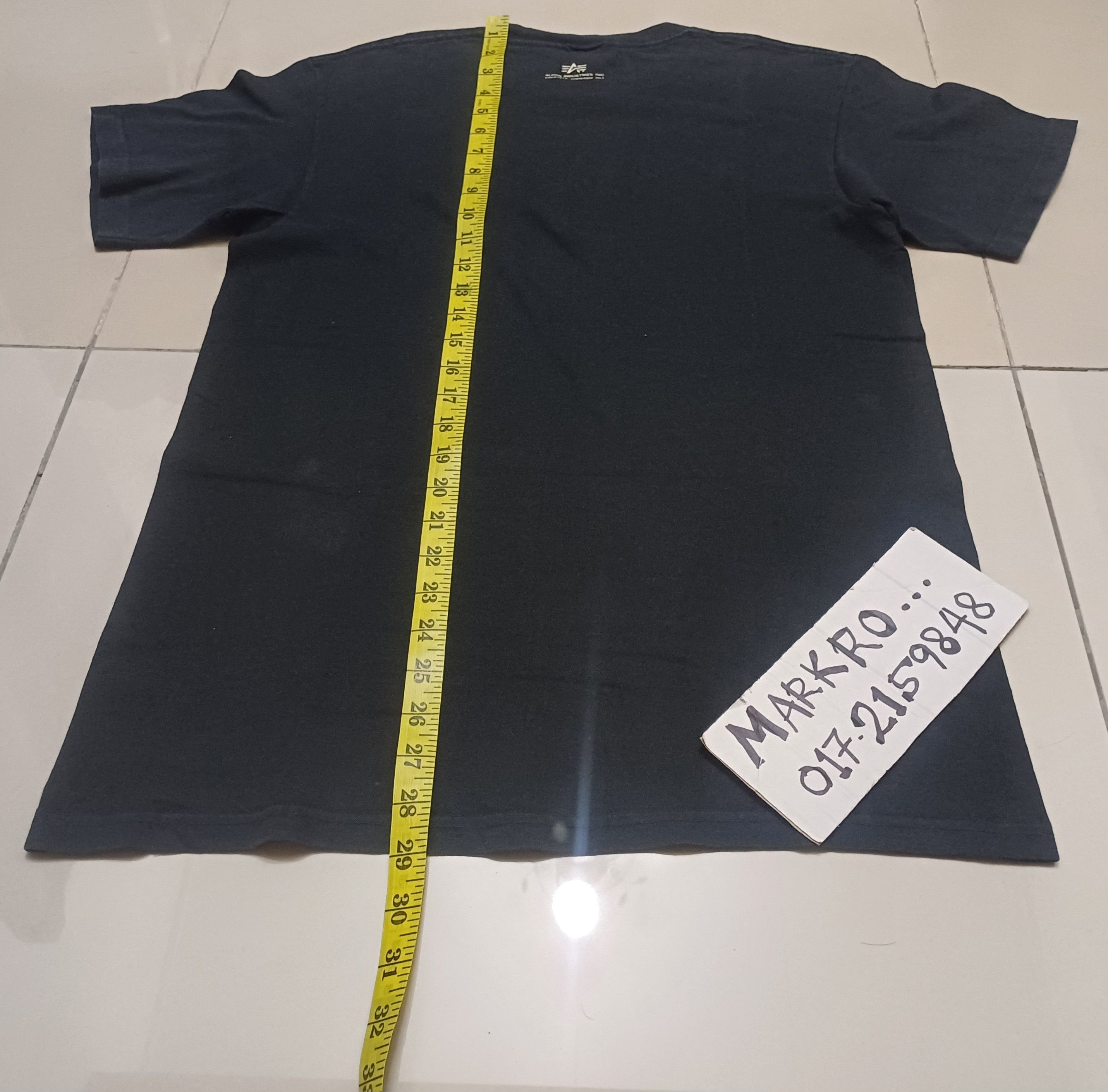 Alpha Industries Vintage ALPHA INDUSTRIES t-shirt Size US M / EU 48-50 / 2 - 9 Thumbnail