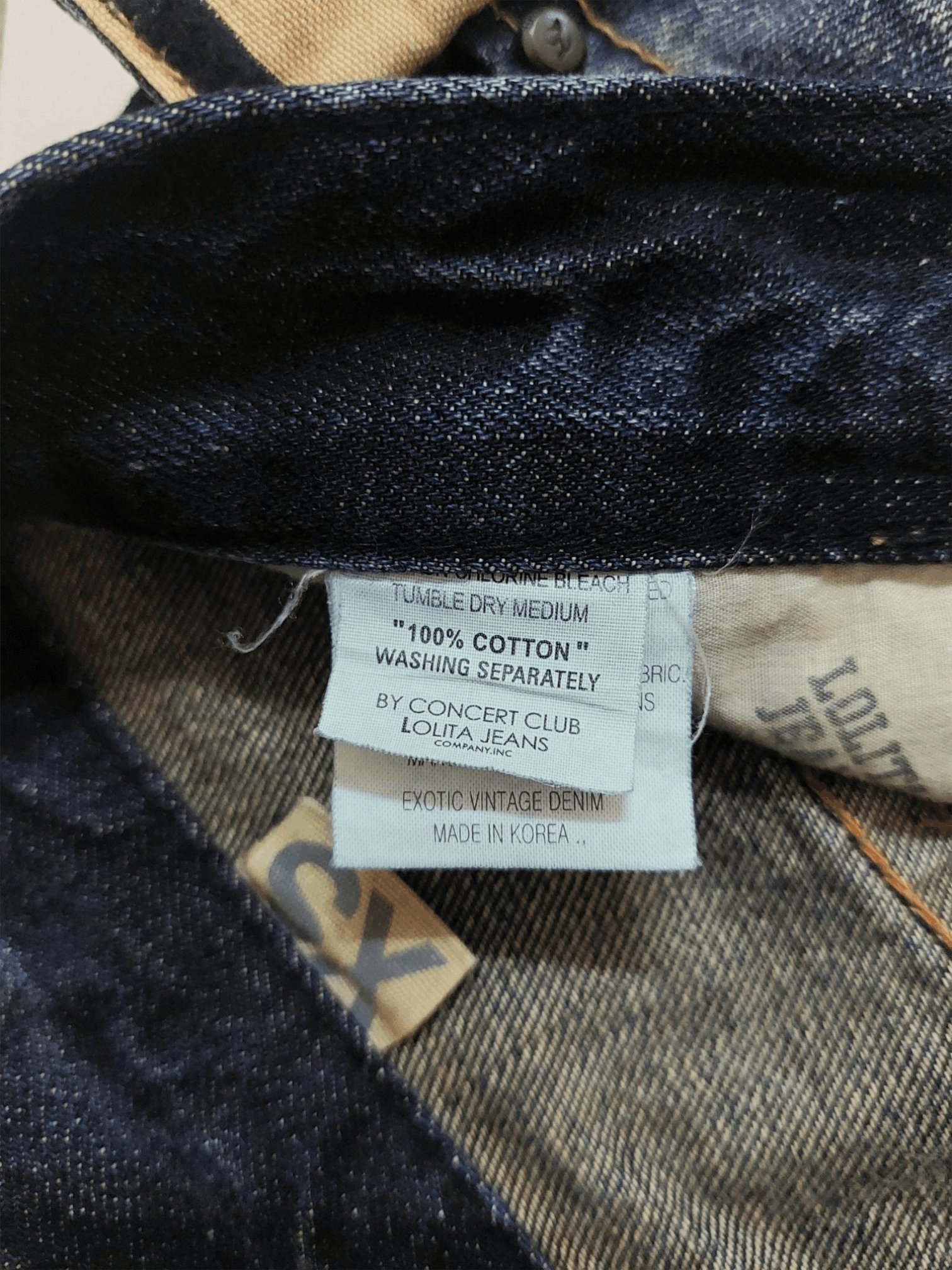 Vintage Rare🔥Yoshitomo Nara x Lolita Exotic Vintage Denim Size US 29 - 16 Thumbnail