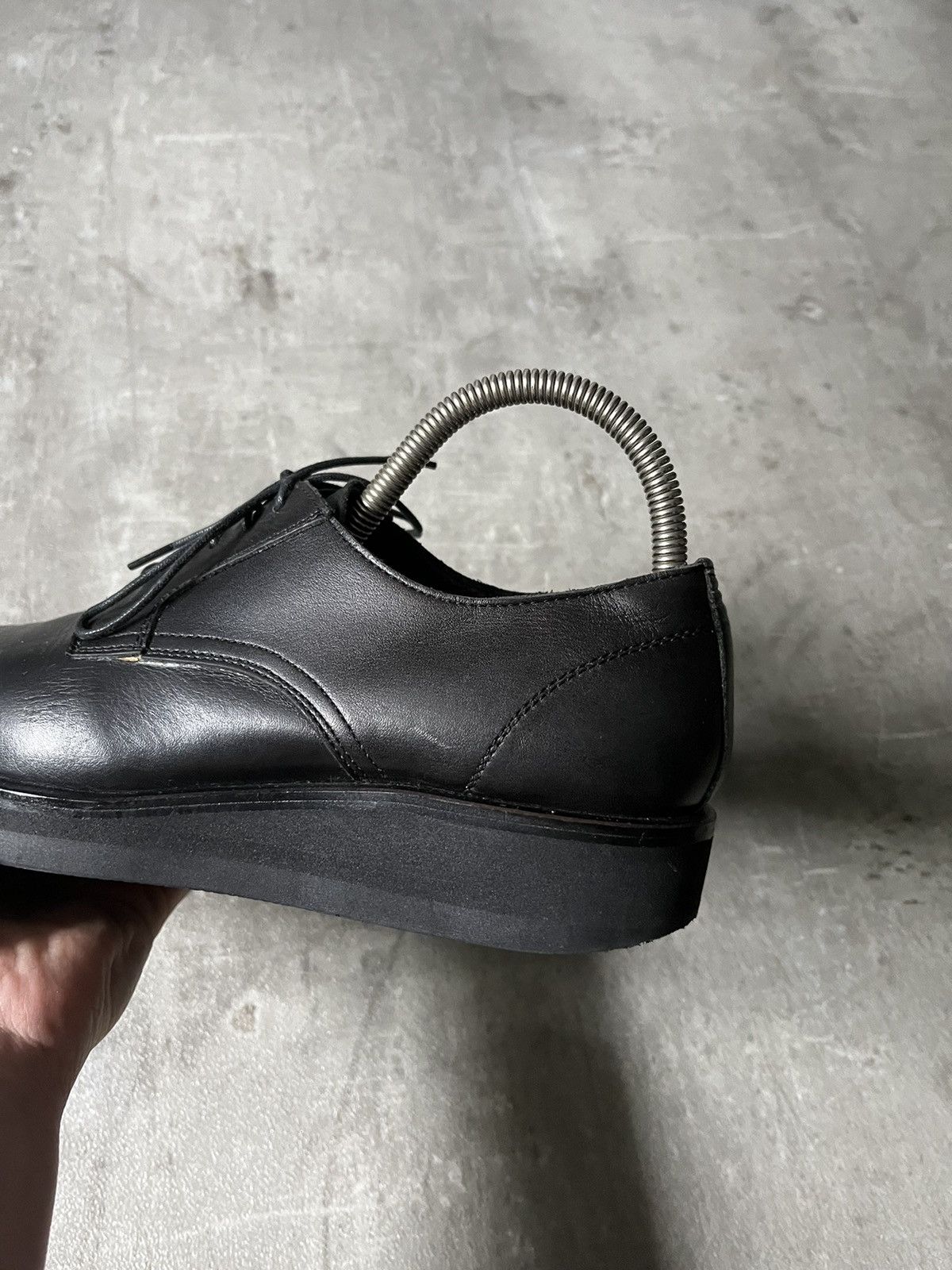 Yohji Yamamoto Yohji Yamamoto +NOIR black leather formal shoes Size US 8 / EU 41 - 10 Thumbnail