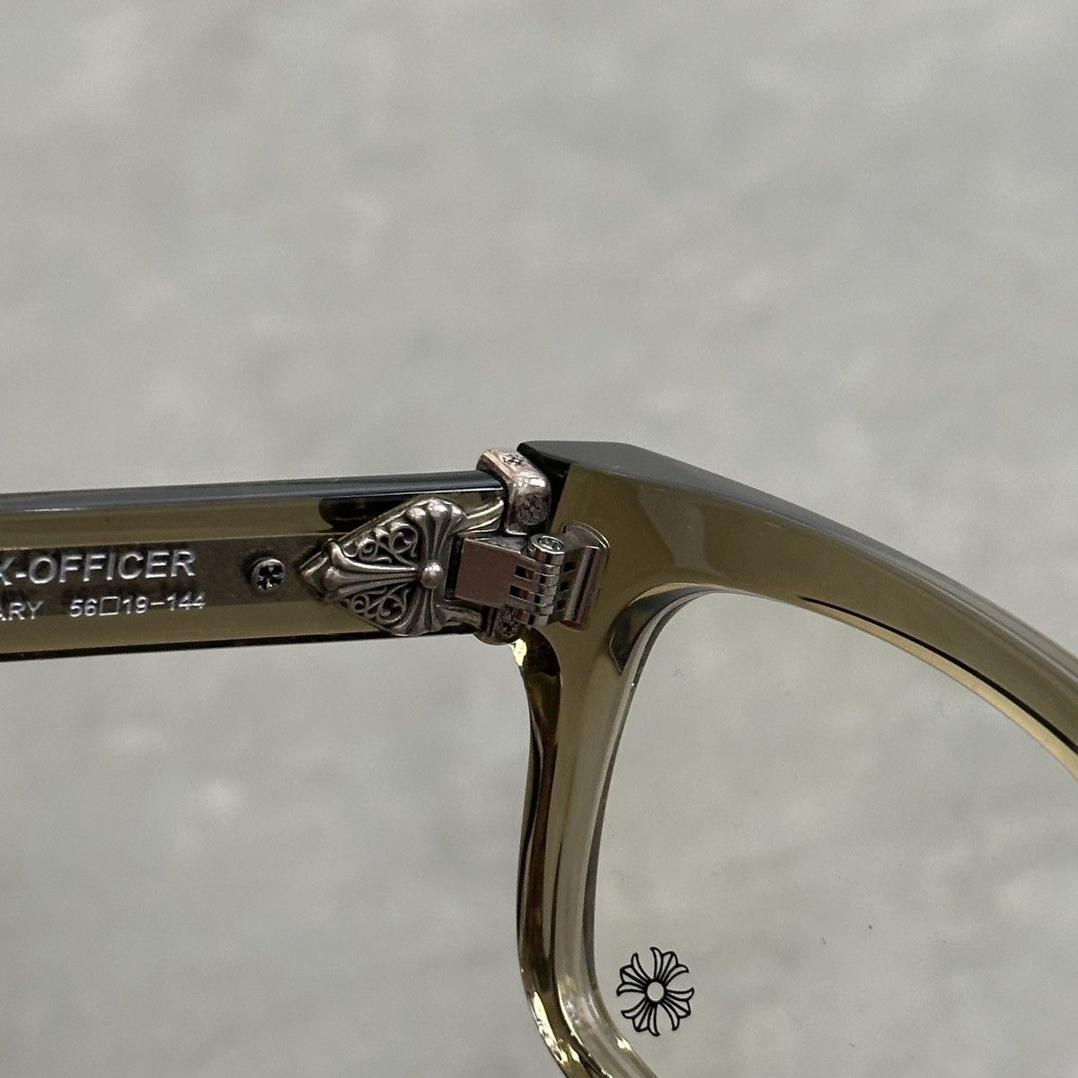 Chrome Hearts CHROME HEARTS BOX OFFICER EYEWEAR Size ONE SIZE - 7 Thumbnail