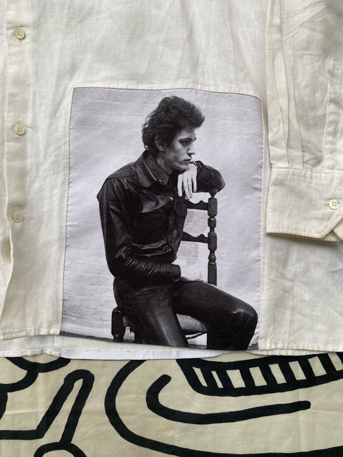 Raf Simons SS2017 Raf Simons x Robert Mapplethorpe Linen Shirt Size US S / EU 44-46 / 1 - 3 Thumbnail