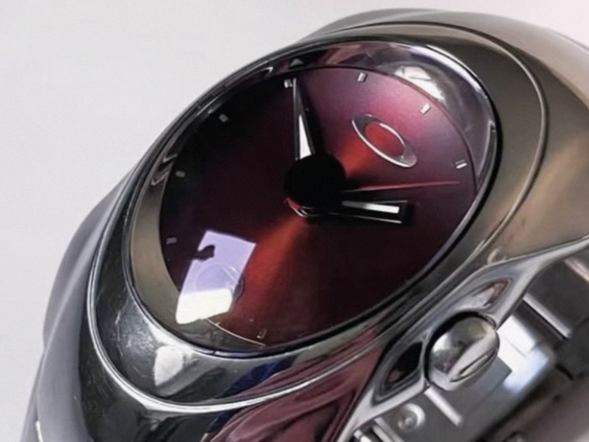 Oakley Oakley Timebomb Red Wine Face One-of one Size ONE SIZE - 7 Thumbnail