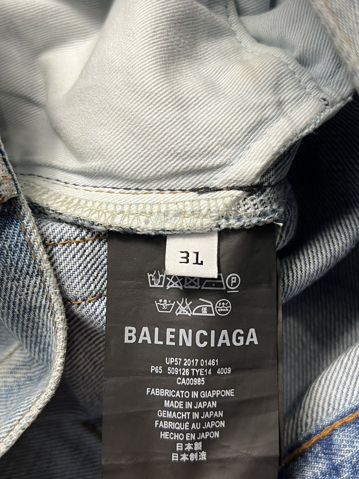 Balenciaga Balenciaga Zip Separate Hybrid Pants Size US 31 - 4 Thumbnail