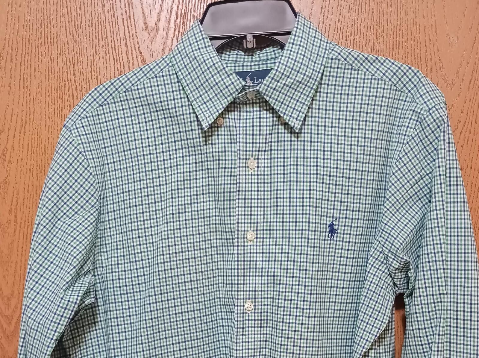 Polo Ralph Lauren Ralph Lauren Men's Casual Fit Checkered Shirt Size US M / EU 48-50 / 2 - 1 Thumbnail
