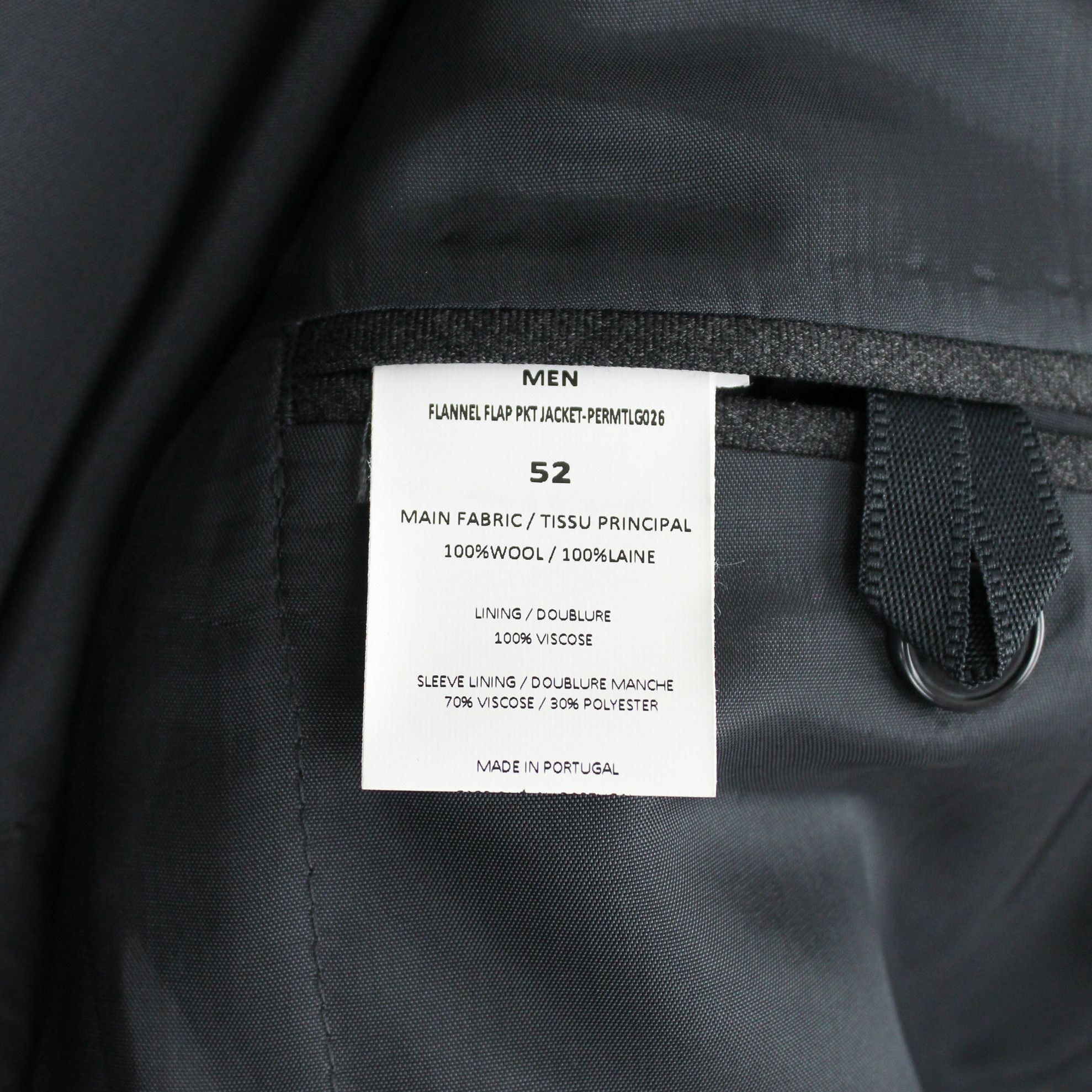 Officine Generale NEW Flannel Flap Pocket Jacket - EU 52 Size 42R - 8 Thumbnail