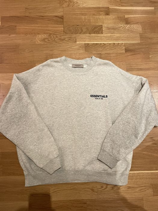 Fear of God FEAR OF GOD - ESSENTIALS - XL LOGO CREW NECK MENS