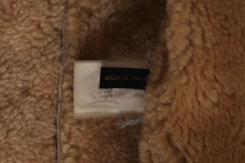 Vintage 1970’s Italian Shearling Café Racer Jacket Size US L / EU 52-54 / 3 - 19 Thumbnail